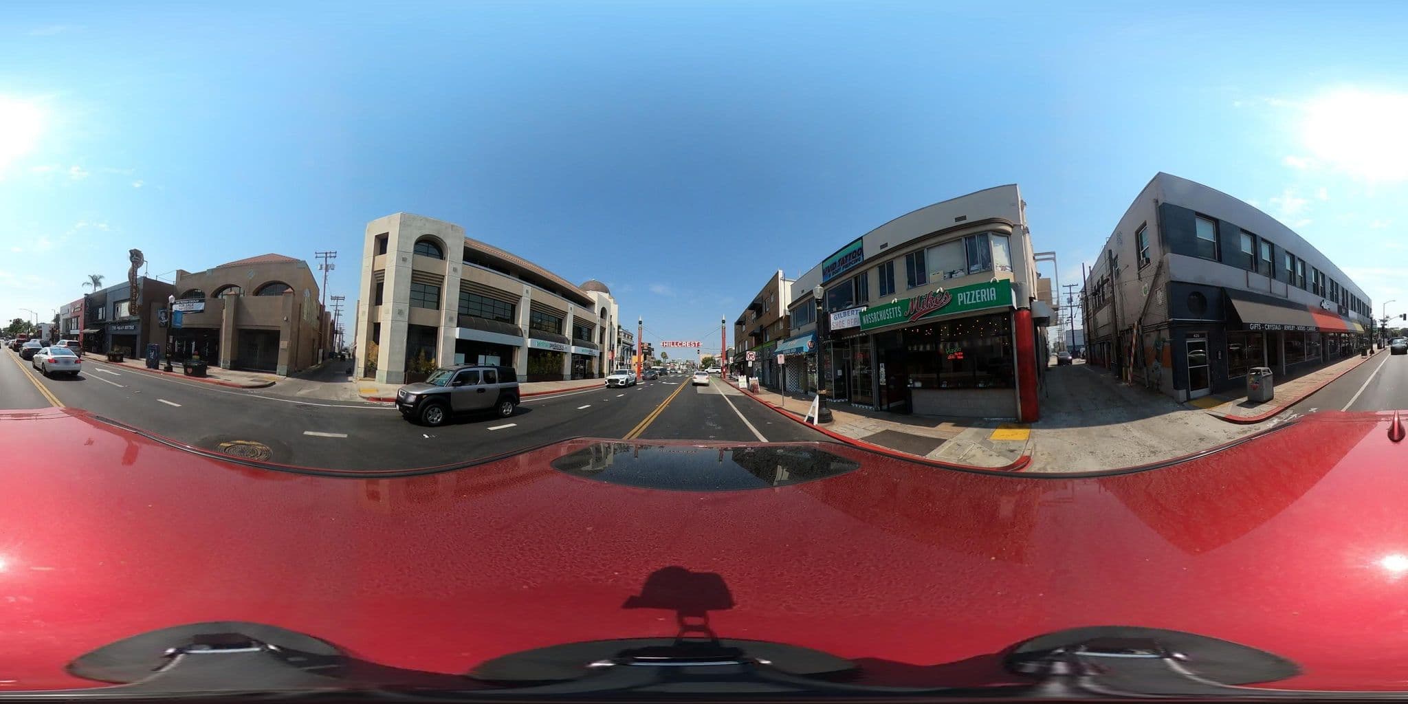 Street view near Hostel Habibi, San Diego — © chenryan (CC BY-SA · Mapillary)
