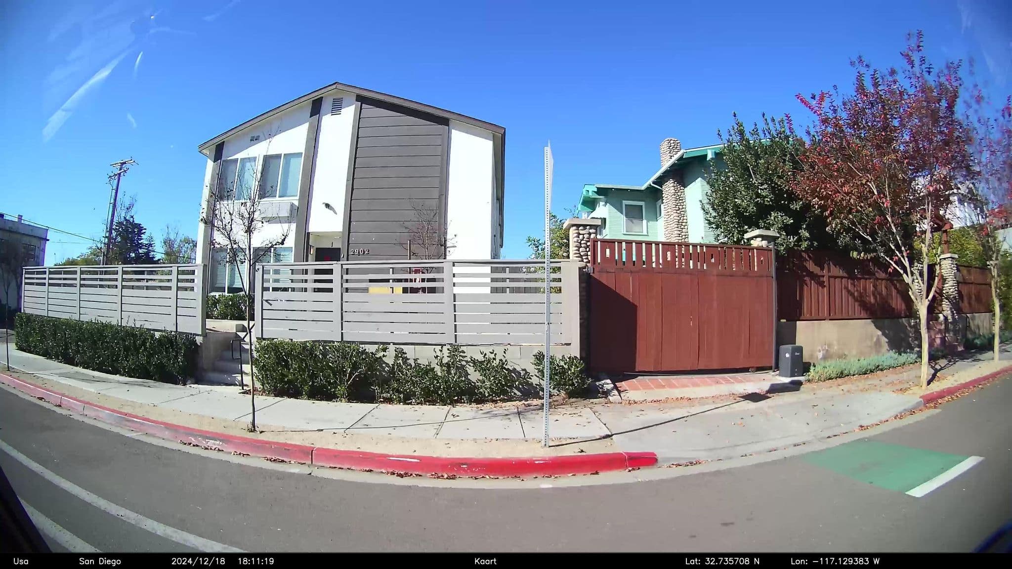 Street view near HK Hotel, San Diego — © GoProMAX3M (CC BY-SA · Mapillary)
