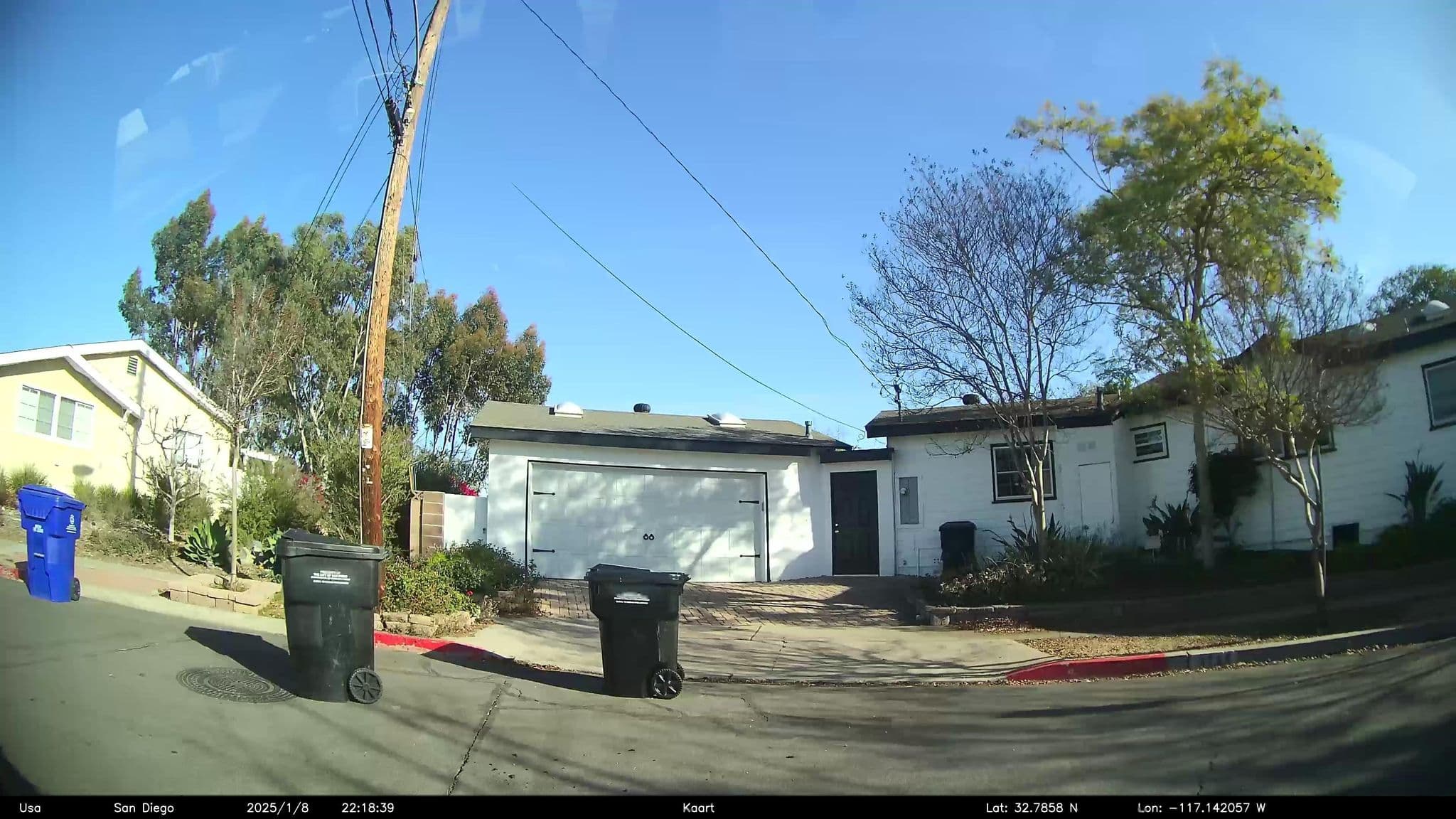 Street view near Heartbreak Hotel, San Diego — © GoProMAX3M (CC BY-SA · Mapillary)