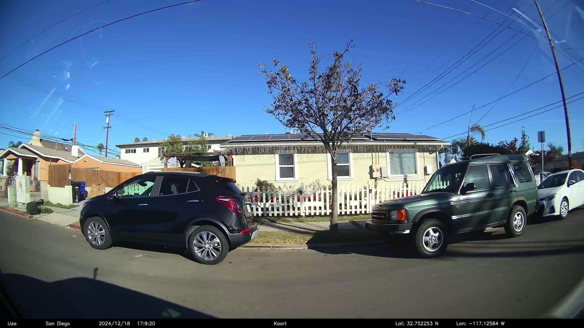 Street view near Creepy House, San Diego — © GoProMAX3M (CC BY-SA · Mapillary)