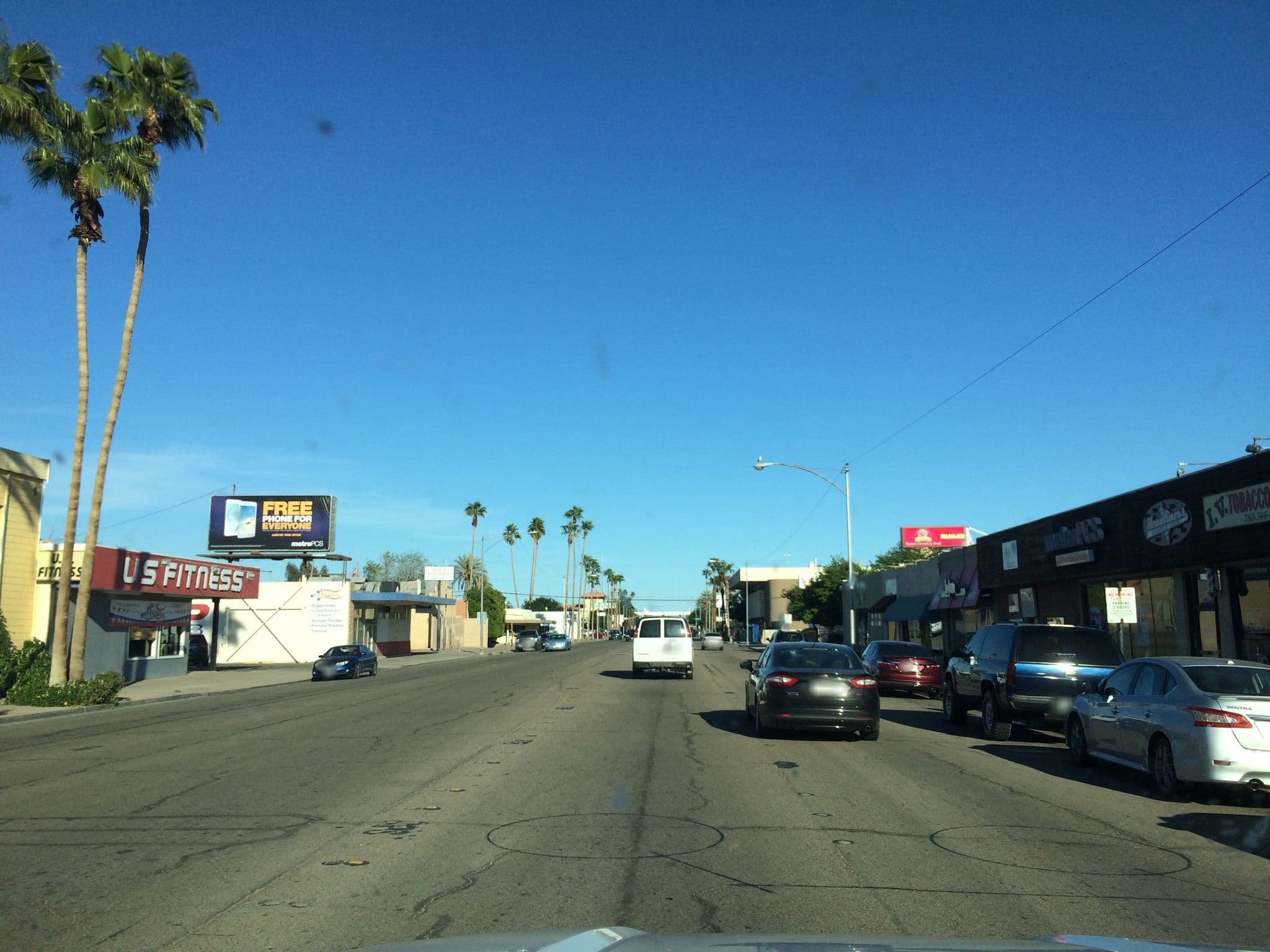 Street view near Townhouse Inn & Suites, Brawley — © anavz (CC BY-SA · Mapillary)