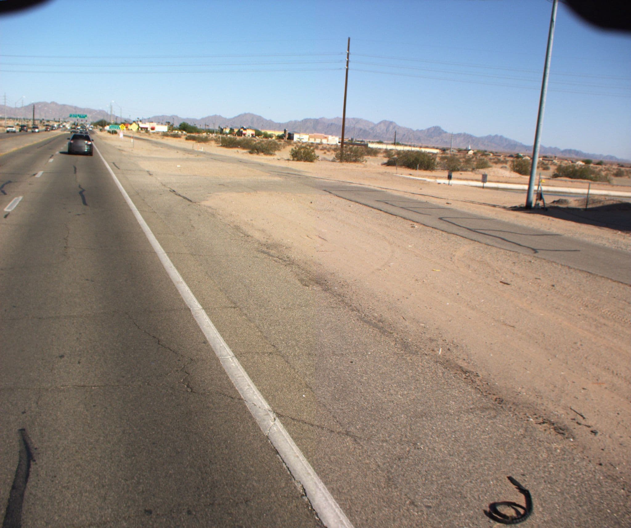 Street view near Palms RV Resort, Fortuna Foothills — © adotgis (CC BY-SA · Mapillary)