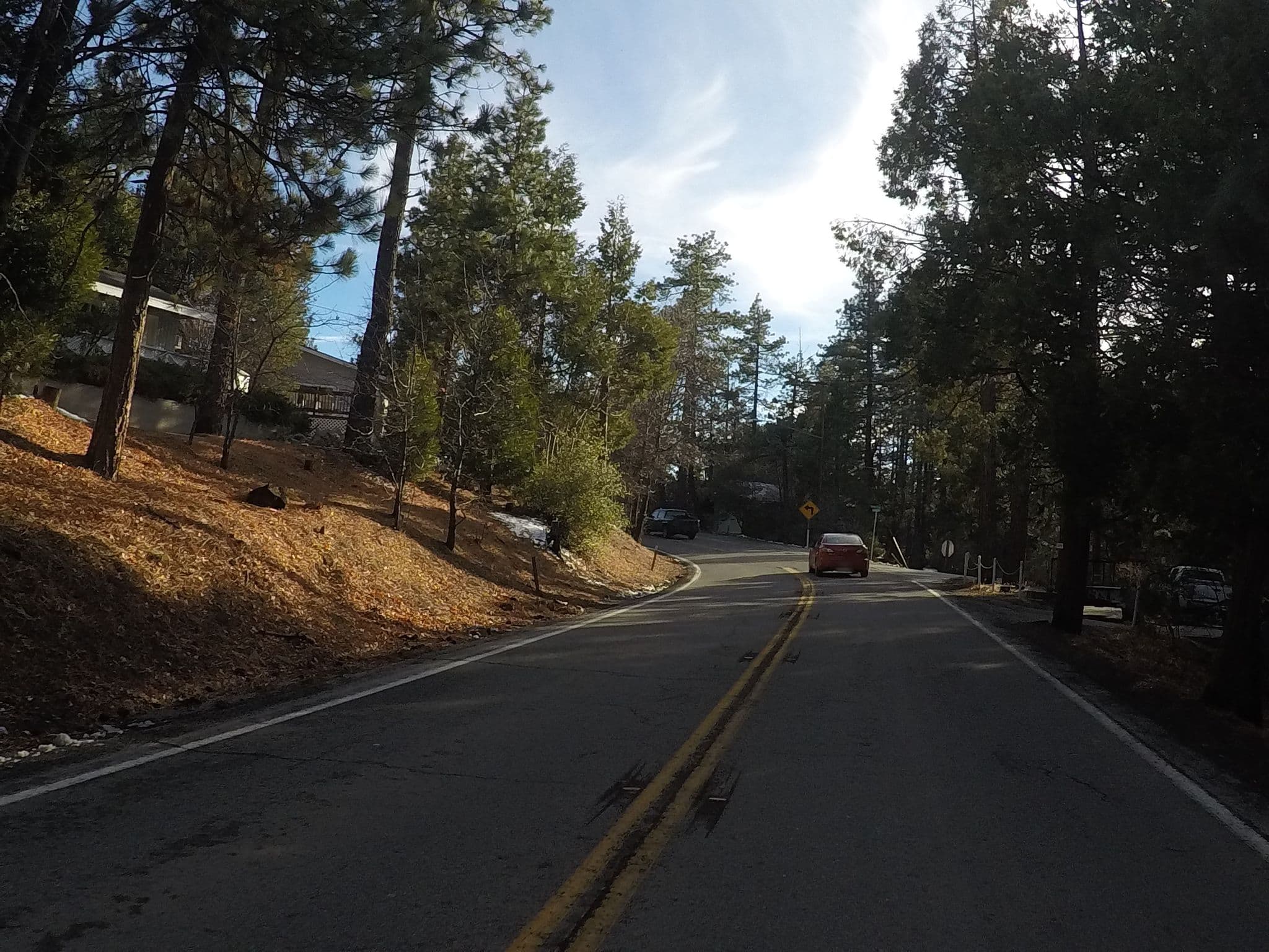 Street view near Blue jay 2 cabin fireside lodge, Idyllwild — © chrisbeddow (CC BY-SA · Mapillary)