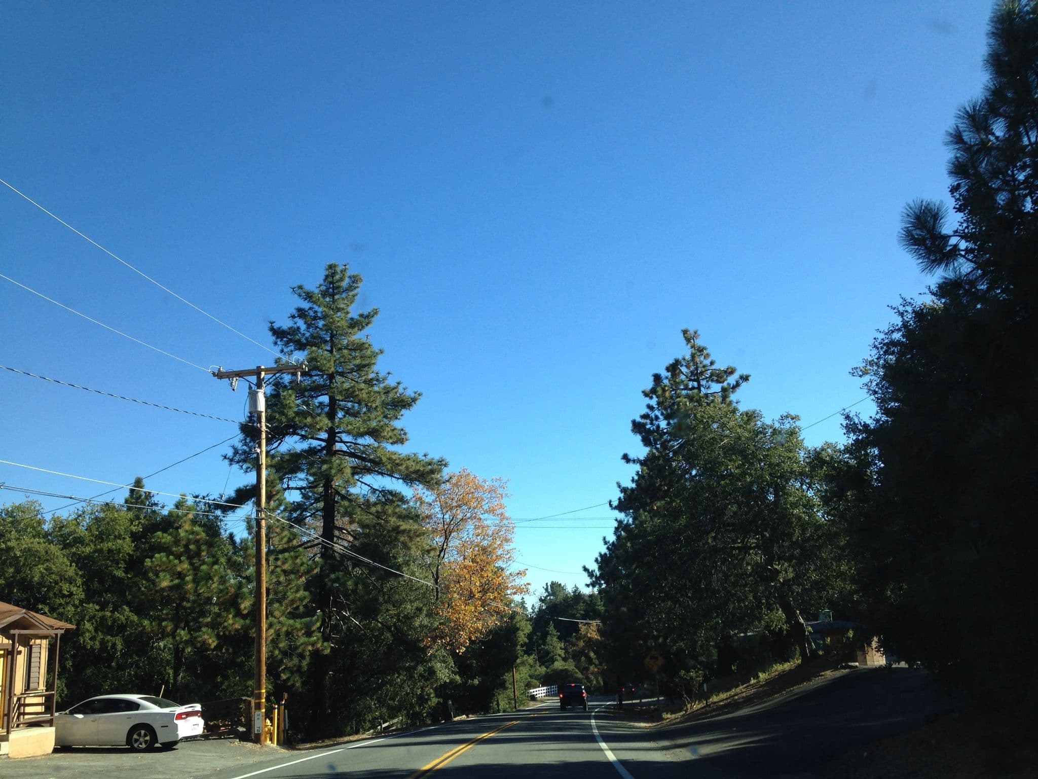 Street view near Peaceful Mountain Inn, Idyllwild-Pine Cove — © teemsaj (CC BY-SA · Mapillary)
