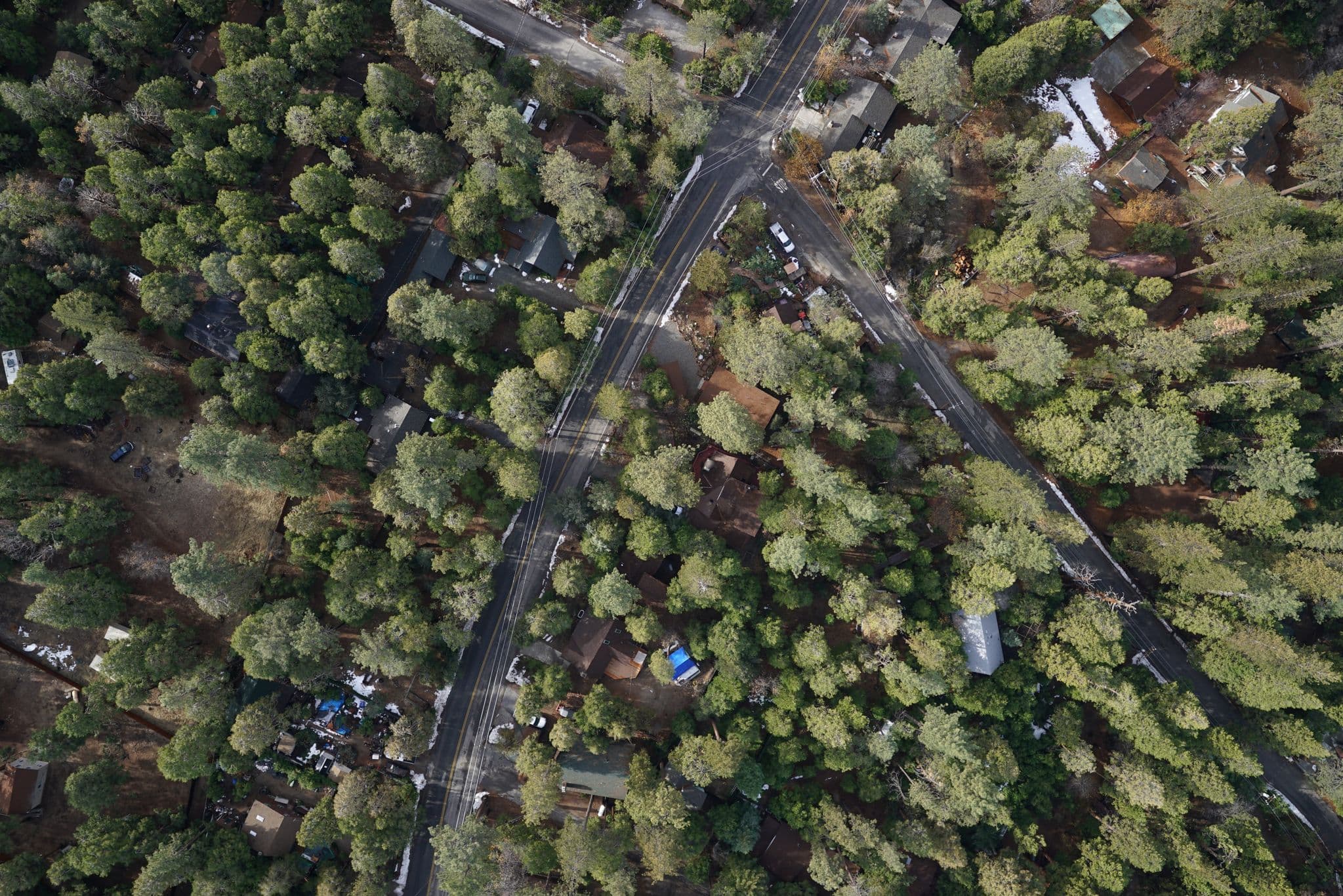 Street view near cowboy Cabin, Idyllwild — © udsinc (CC BY-SA · Mapillary)