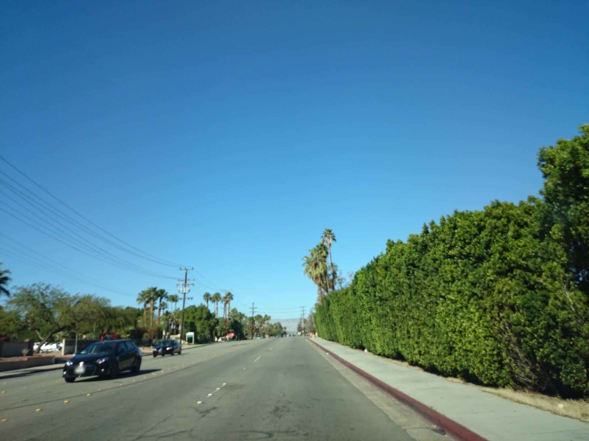 Street view near Bohman Pool House, Palm Springs — © jesolem (CC BY-SA · Mapillary)