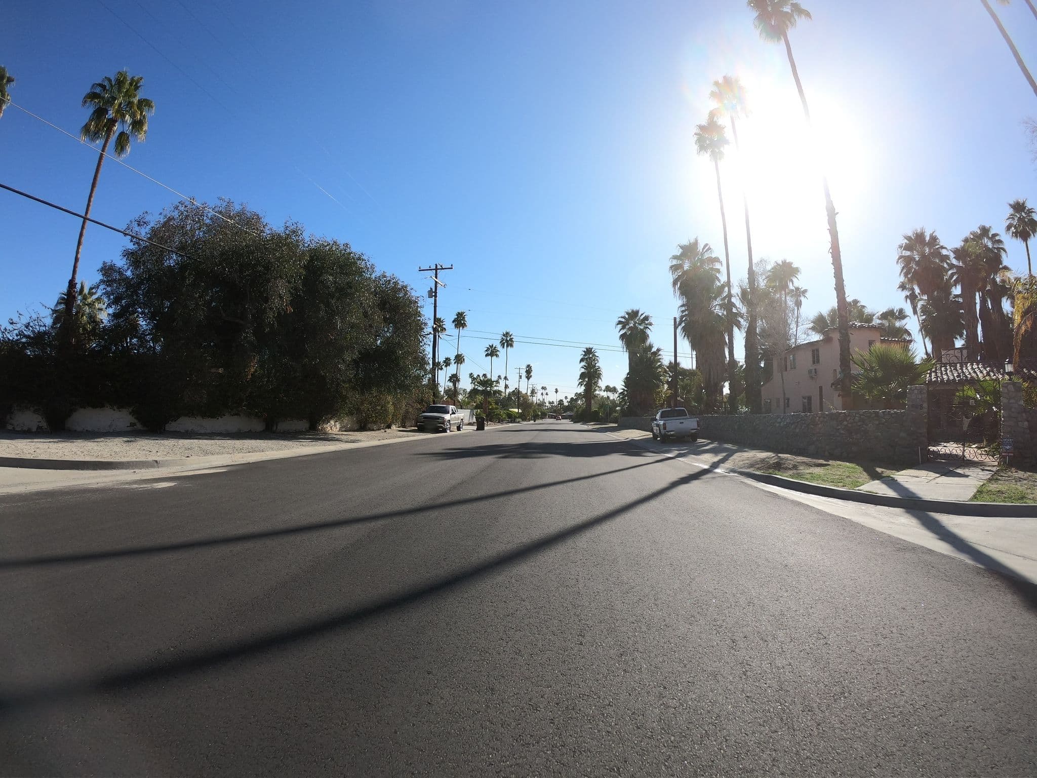 Street view near Casablanca Adobe, Palm Springs — © chrisbeddow (CC BY-SA · Mapillary)