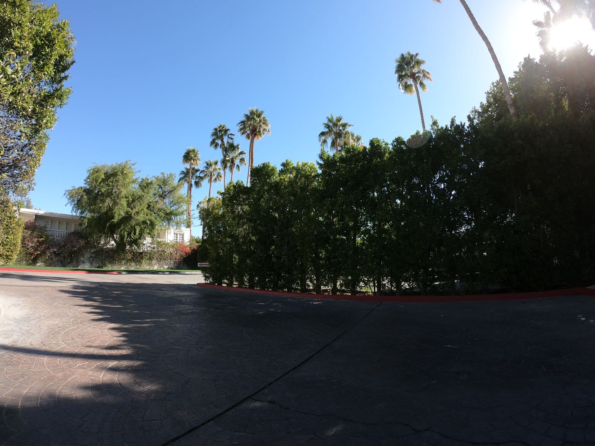 Street view near The Parker Palm Springs, Cathedral City — © chrisbeddow (CC BY-SA · Mapillary)