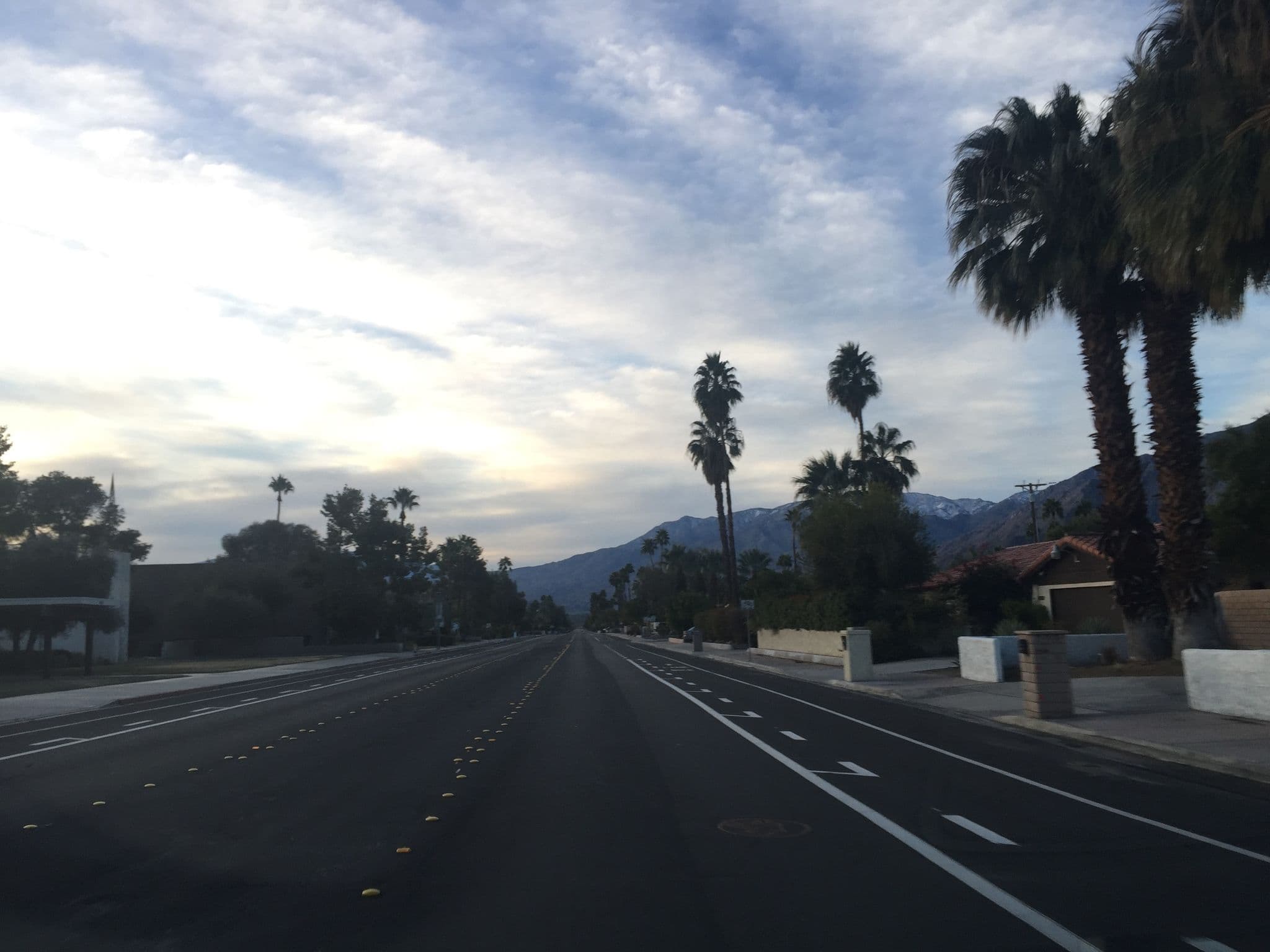 Street view near The Lemon Twist House, Palm Springs — © jesolem (CC BY-SA · Mapillary)