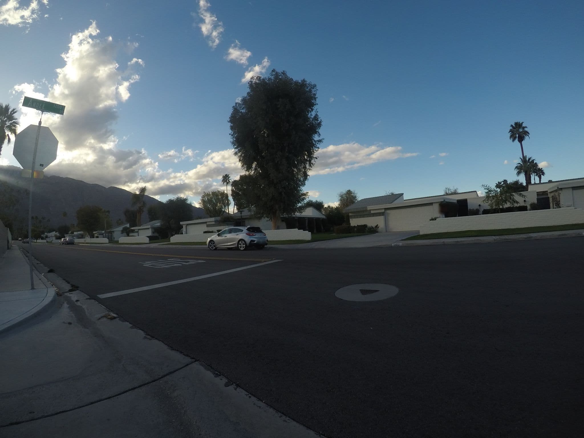 Street view near Brennecke's Desert Oasis, Palm Springs — © chrisbeddow (CC BY-SA · Mapillary)