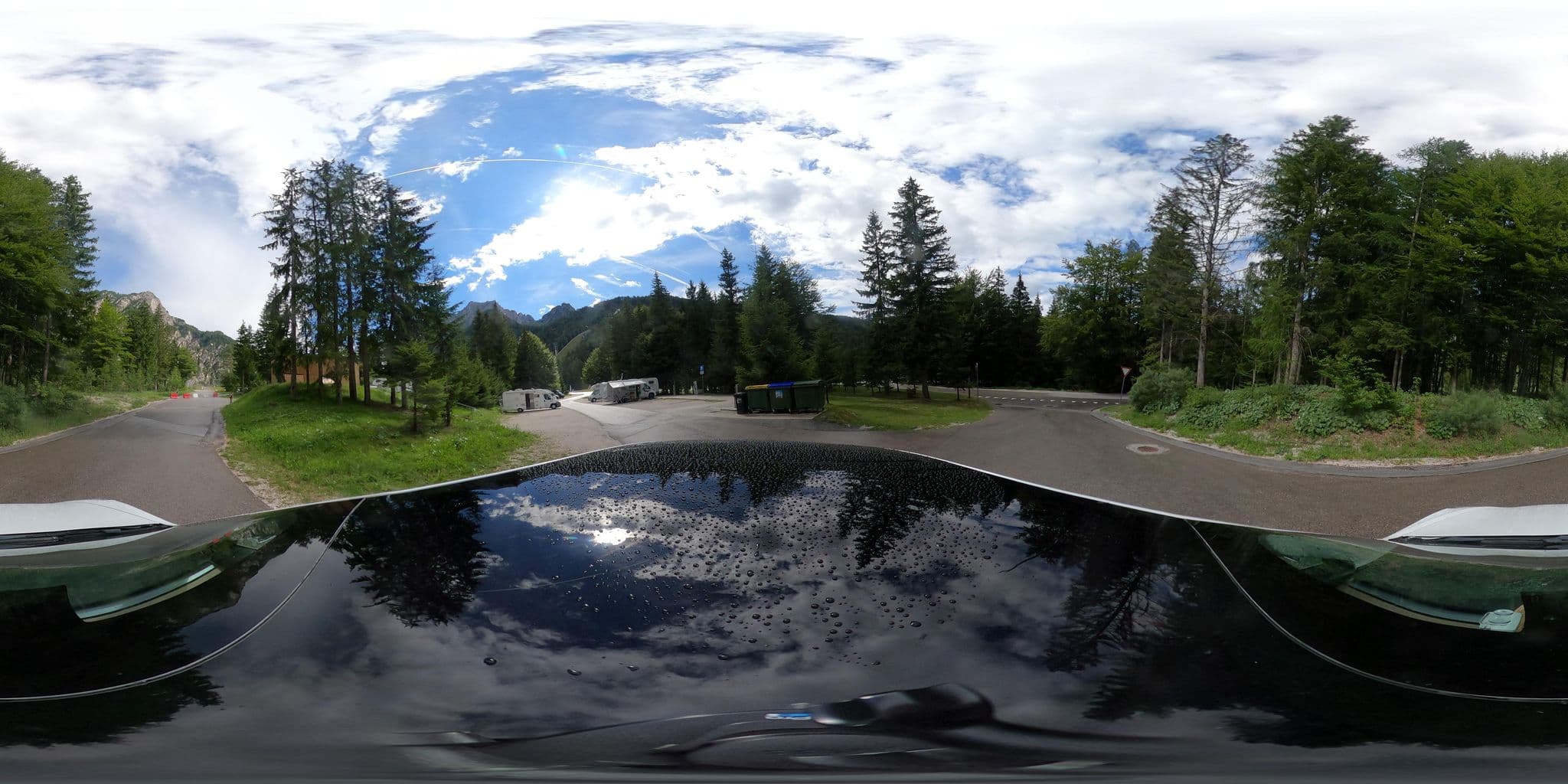 Street view near Parkirišče, Kranjska Gora — © peterleth (CC BY-SA · Mapillary)