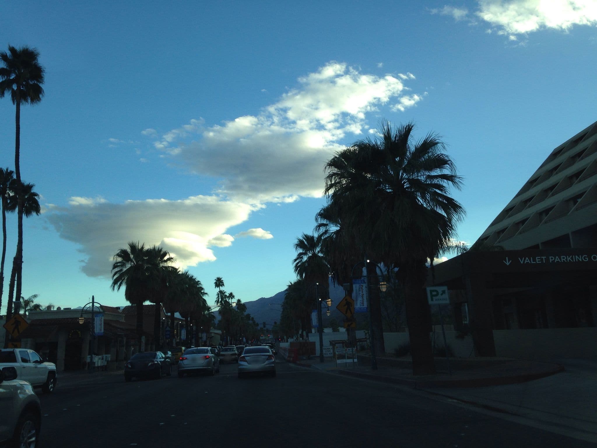 Street view near Hyatt Palm Springs, Palm Springs — © sarawabreus (CC BY-SA · Mapillary)