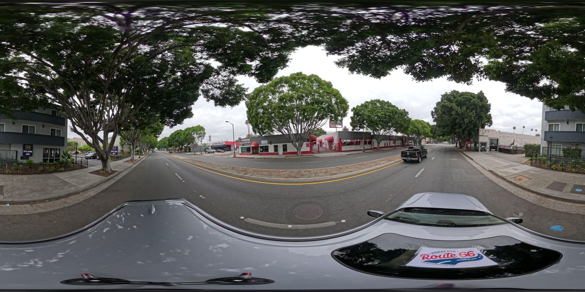 Street view near Comfort Inn, East Pasadena — © nthp_gis (CC BY-SA · Mapillary)