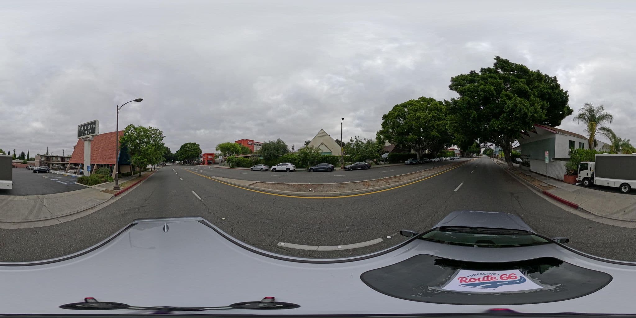 Street view near Astromotel Pasadena, East Pasadena — © nthp_gis (CC BY-SA · Mapillary)