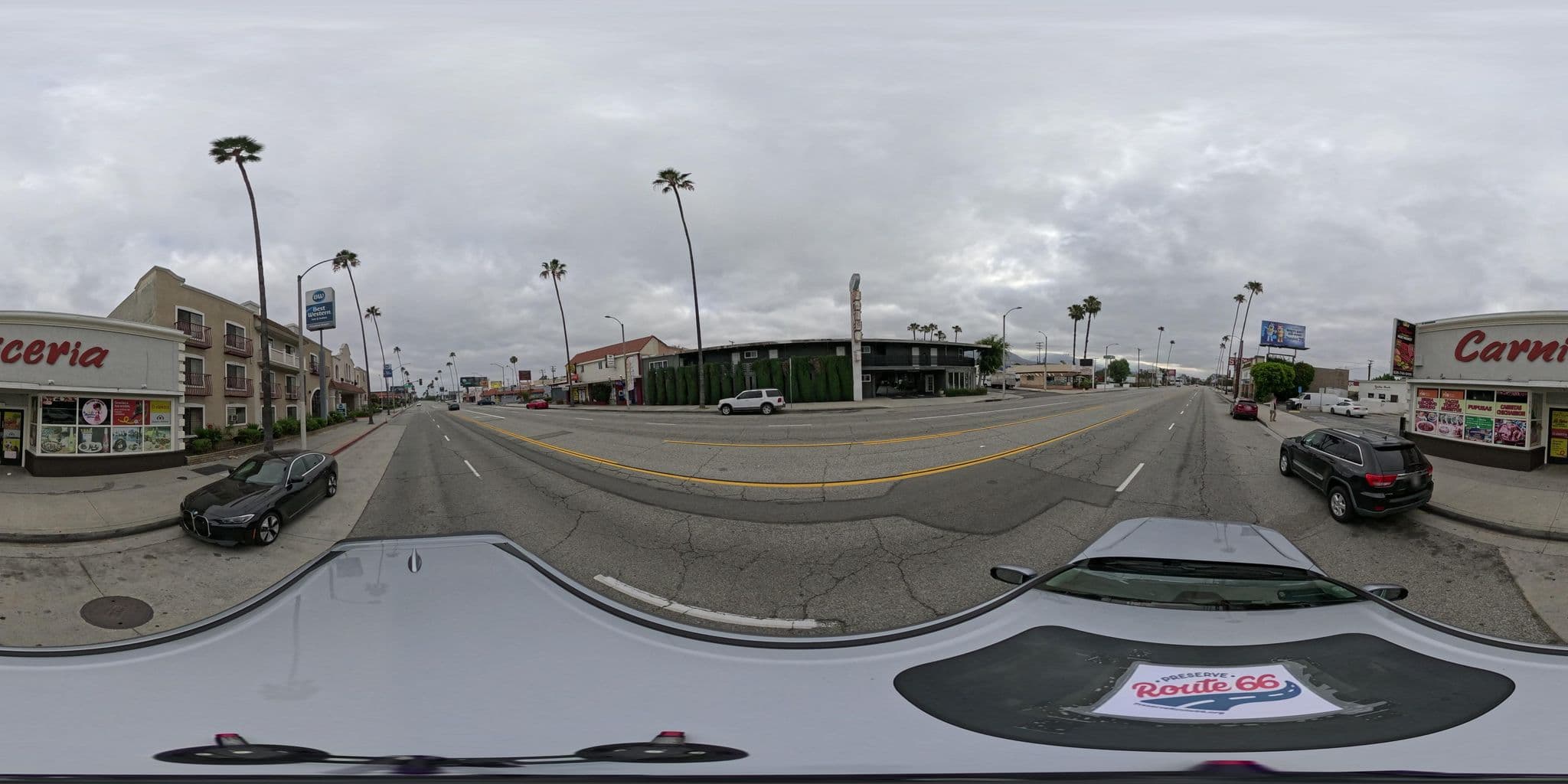 Street view near Pasadena Motel, East Pasadena — © nthp_gis (CC BY-SA · Mapillary)