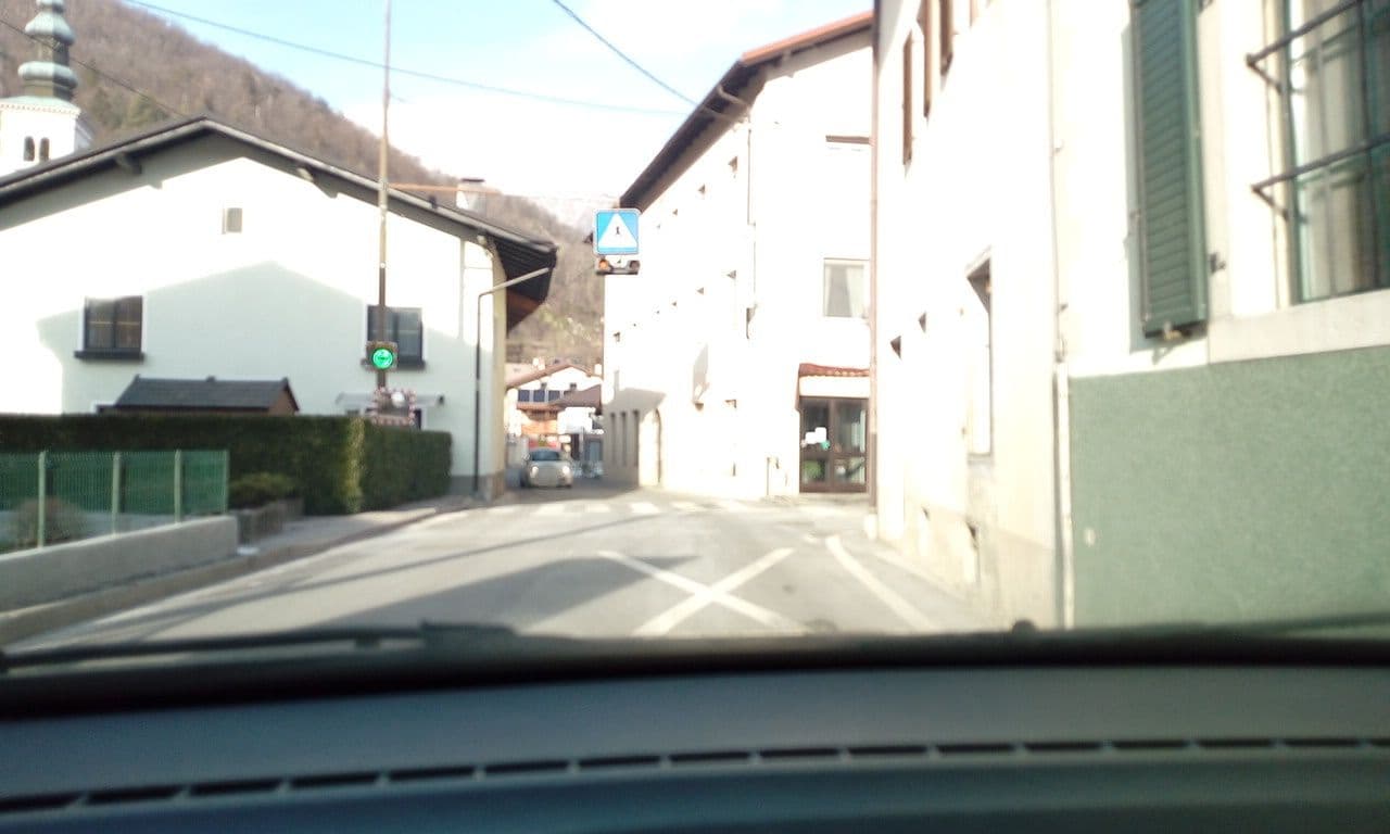 Street view near Apartma Patrik, Kobarid — © cascafico (CC BY-SA · Mapillary)