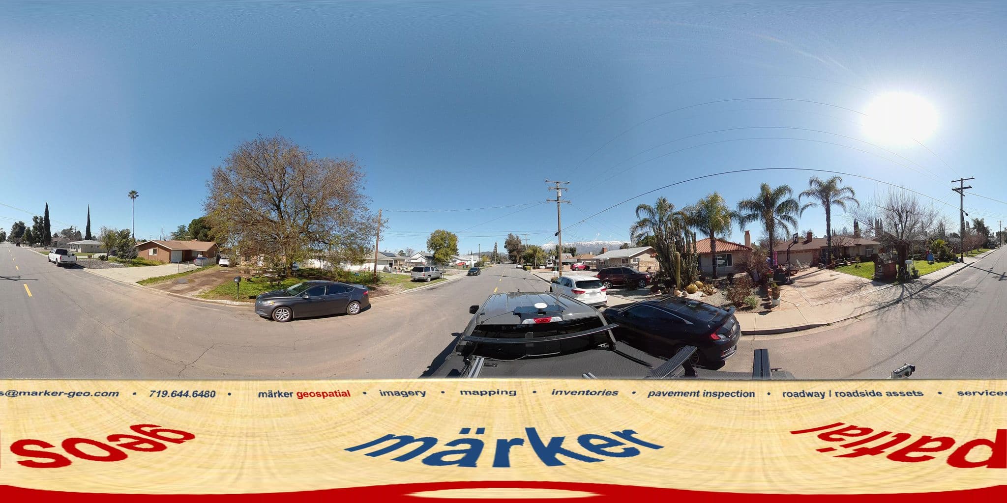Street view near Hotel Zosa, Cherry Valley — © marker_geo1 (CC BY-SA · Mapillary)