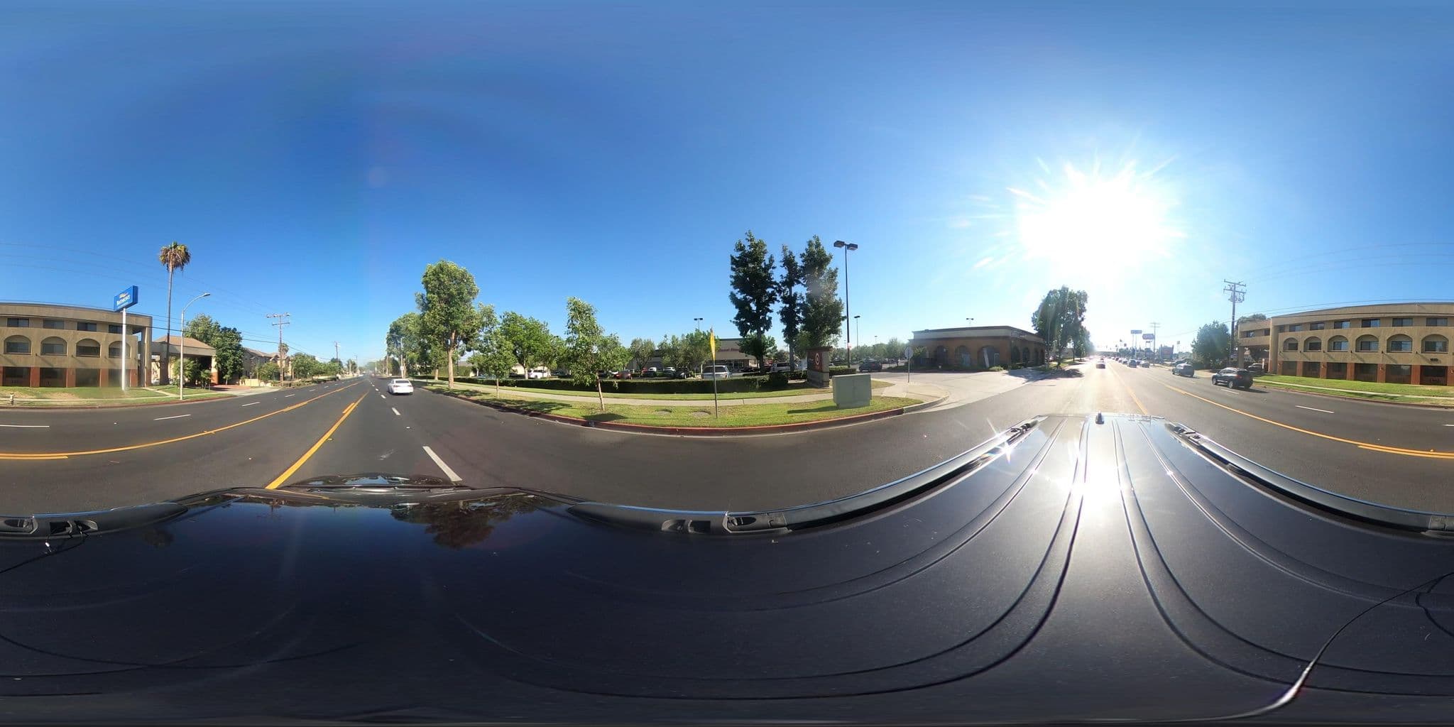 Street view near Econo Lodge, Ontario — © inlandurbanist (CC BY-SA · Mapillary)