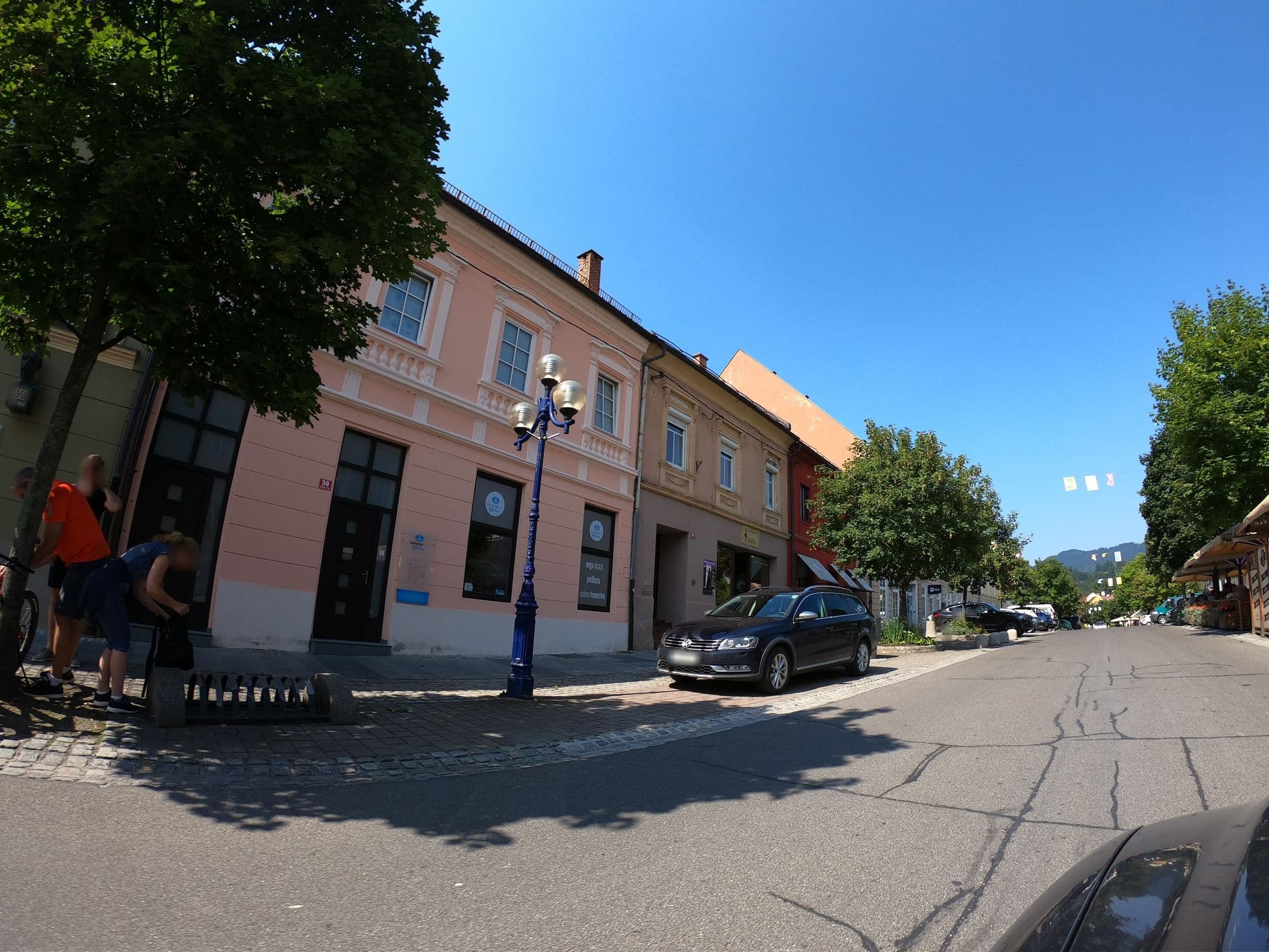 Street view near Hotel Slovenj Gradec, Slovenj Gradec — © richlv (CC BY-SA · Mapillary)