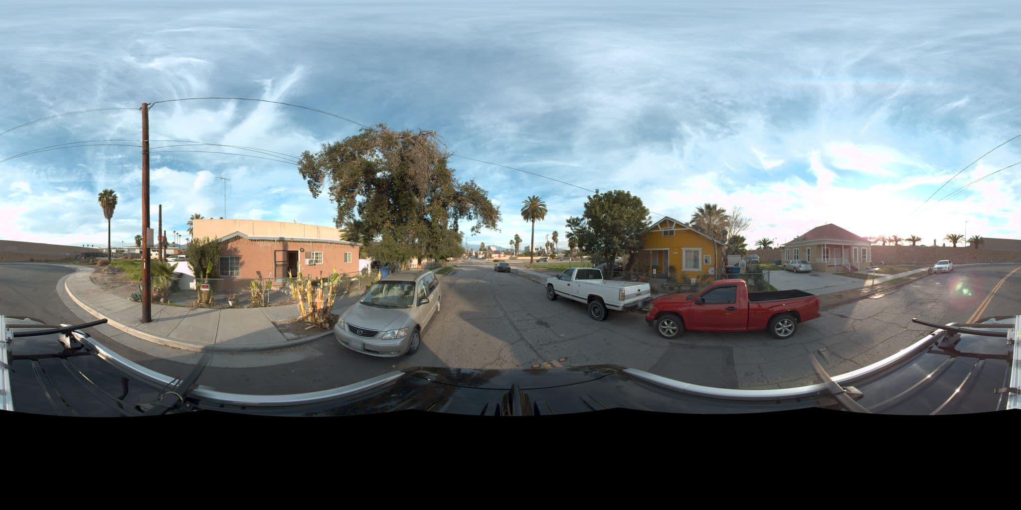 Street view near sunshine hotel, San Bernardino — © rking (CC BY-SA · Mapillary)