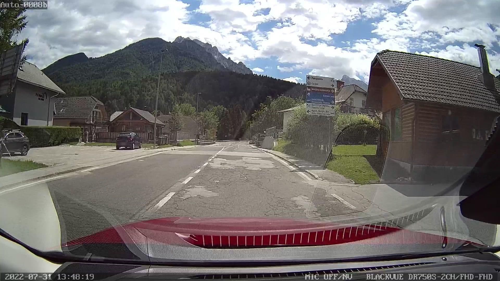 Street view near Penzion Blenkuš, Kranjska Gora — © rdnnk (CC BY-SA · Mapillary)