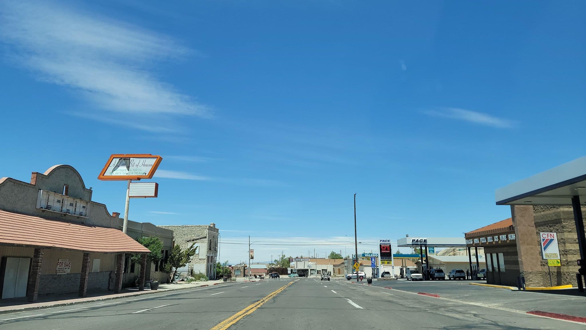 Street view near Harlot House, Tonopah — © bekind (CC BY-SA · Mapillary)