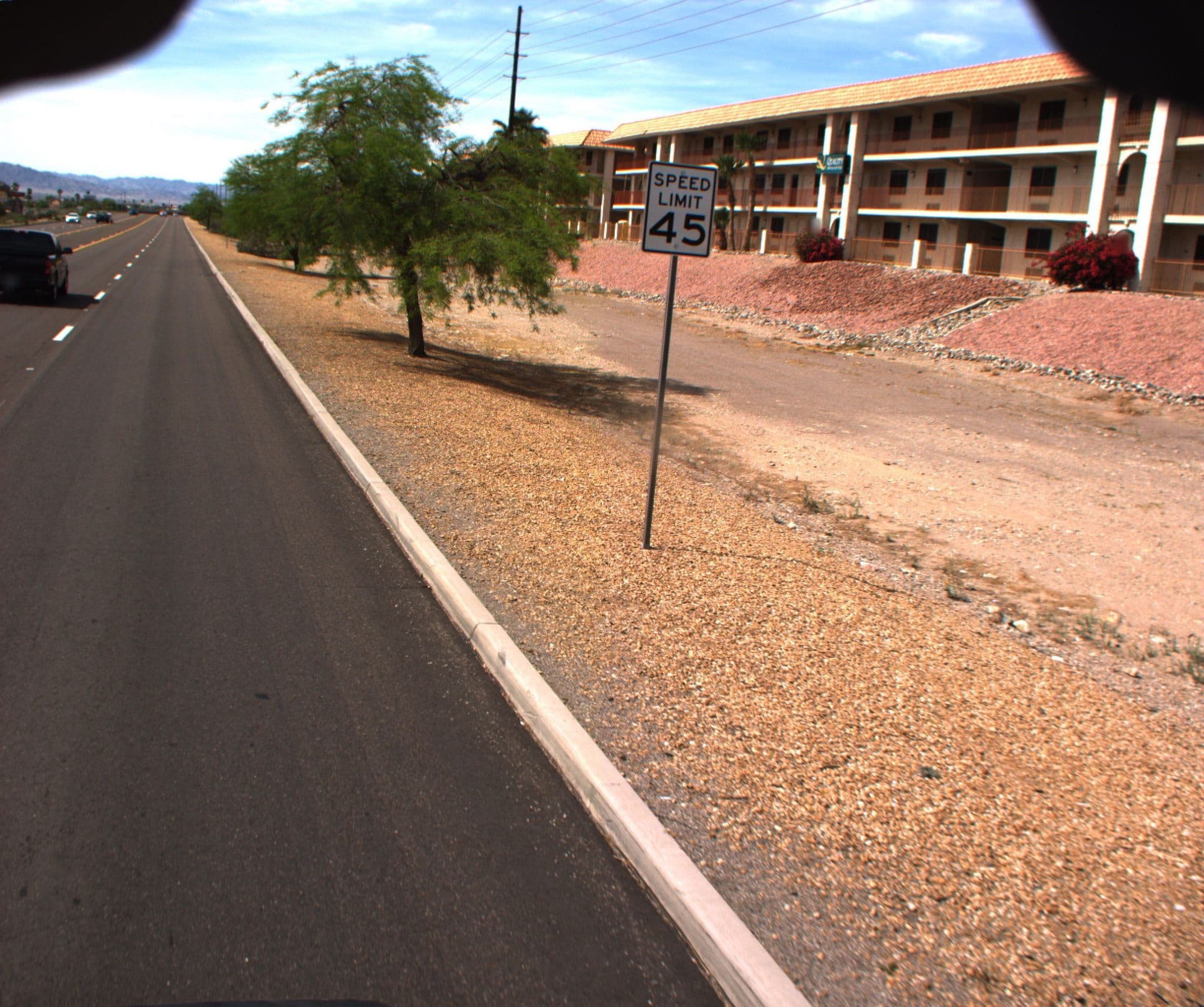 Street view near Queens Bay Resort Condominiums, Lake Havasu City — © adotgis (CC BY-SA · Mapillary)