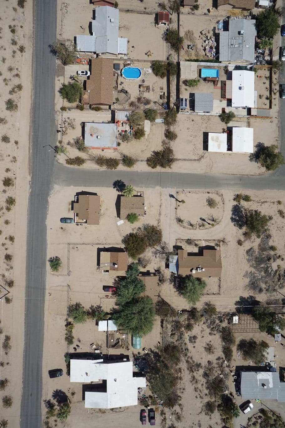 Street view near The Sunset Adobe, Twentynine Palms — © udsinc (CC BY-SA · Mapillary)