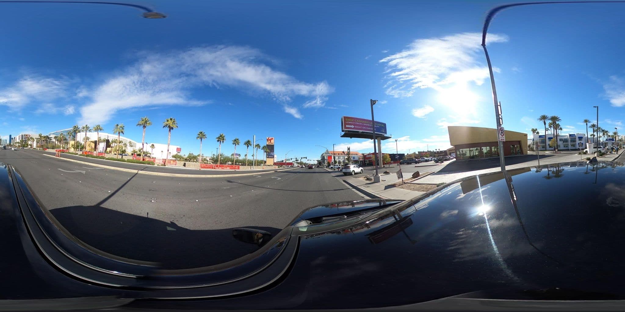Street view near Hard Rock Hotel & Casino Pool, Paradise — © eneerhut (CC BY-SA · Mapillary)