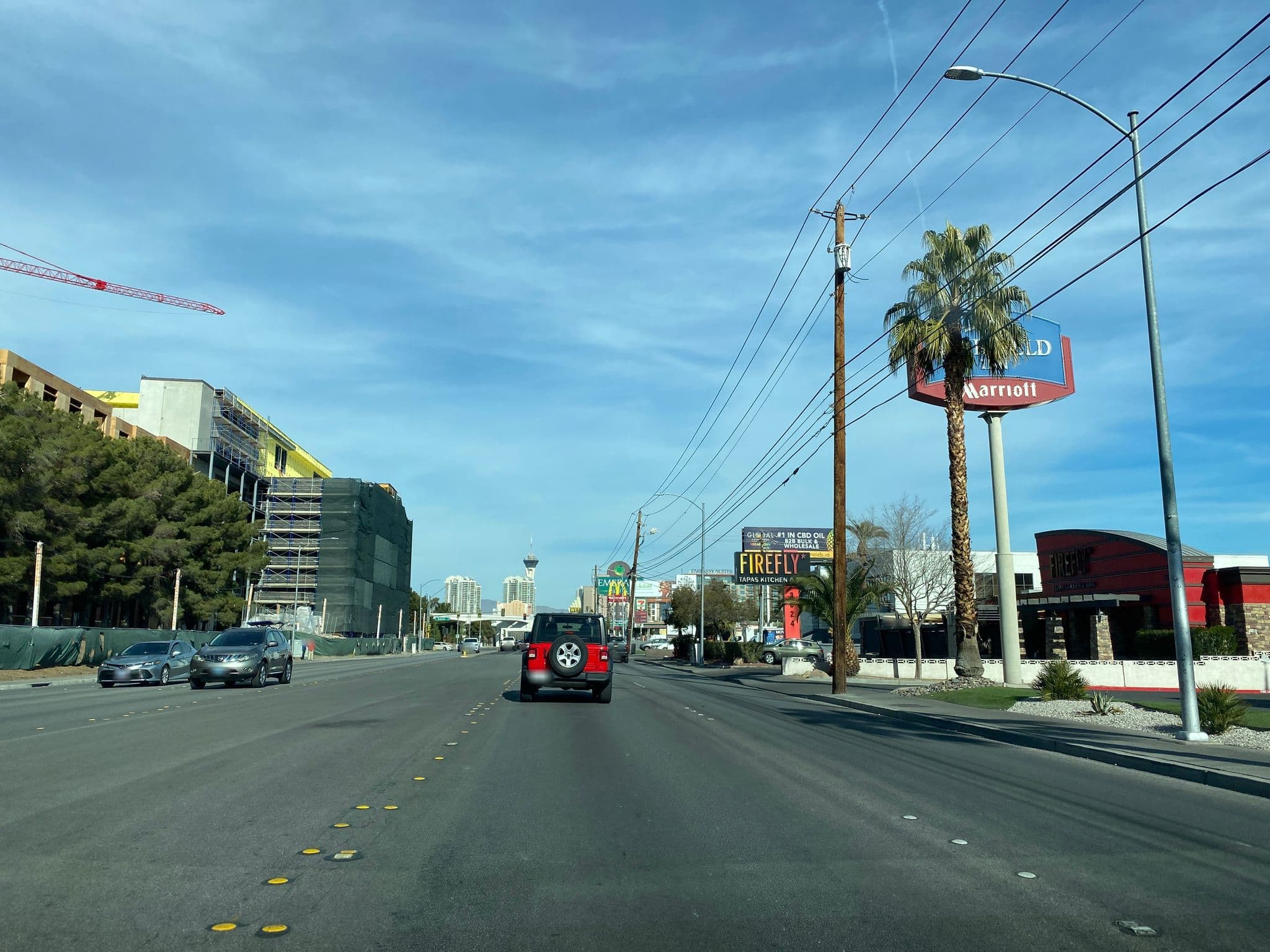Street view near Fairfield Inn by Marriott Las Vegas Airport, Paradise — © matsayz (CC BY-SA · Mapillary)