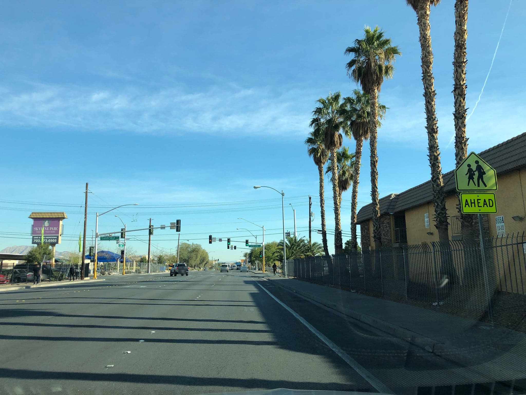 Street view near Siegel Suites Twain II, Winchester — © chksnthemail (CC BY-SA · Mapillary)