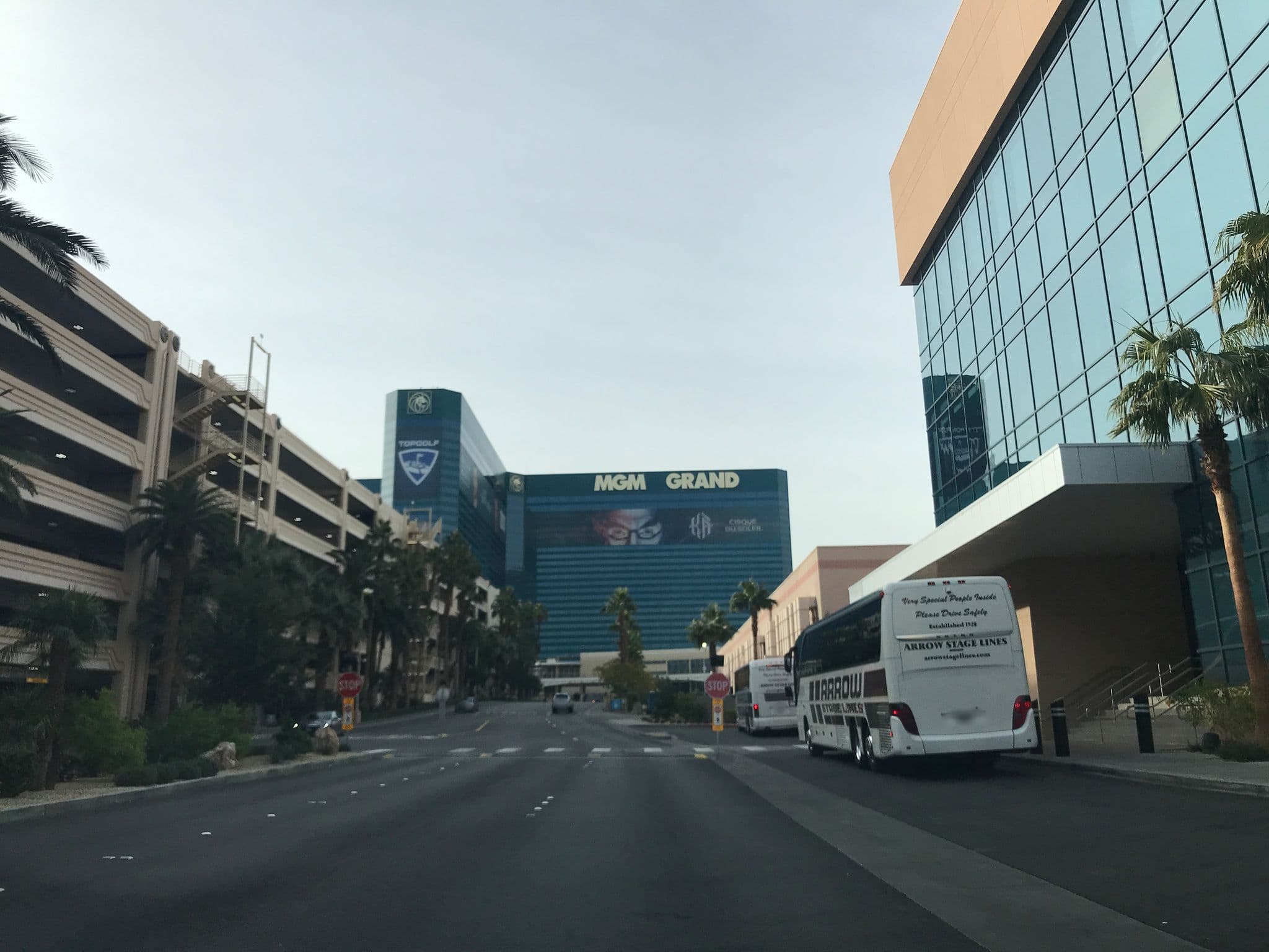 Street view near MGM Grand Exibition Hall, Paradise — © amandamims (CC BY-SA · Mapillary)