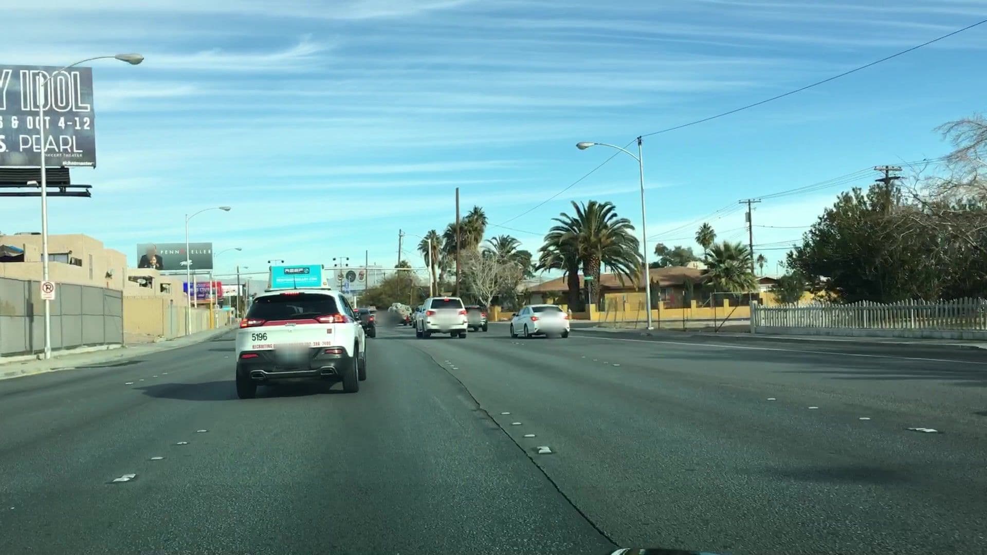 Street view near Knights Hotel Las Vegas, Paradise — © lvl5 (CC BY-SA · Mapillary)