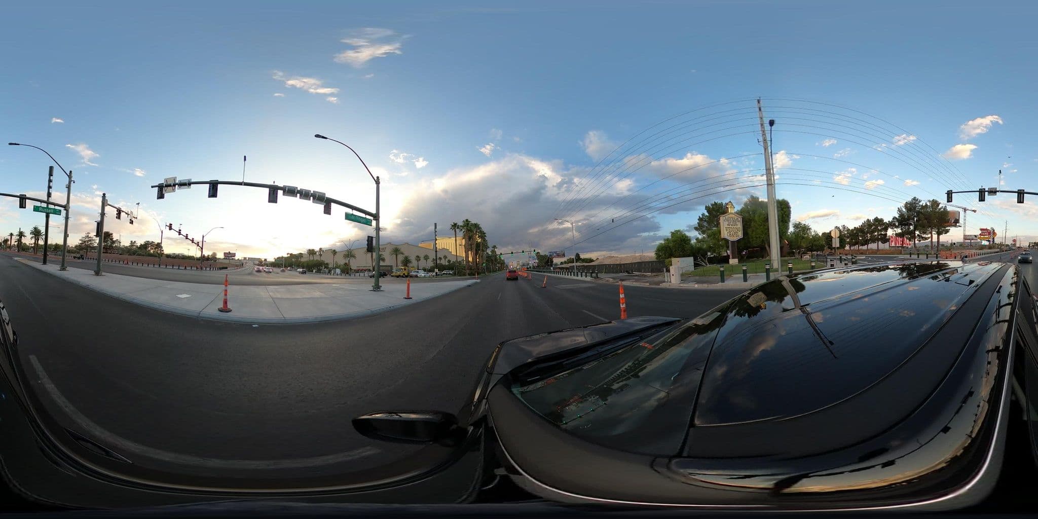 Street view near Latin Grammys @ Mandalay Bay, Paradise — © asturksever (CC BY-SA · Mapillary)