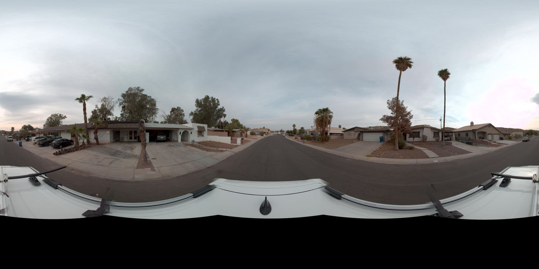 Street view near The Brunswick Hotel and Antiques Etc, Bullhead City — © rking (CC BY-SA · Mapillary)