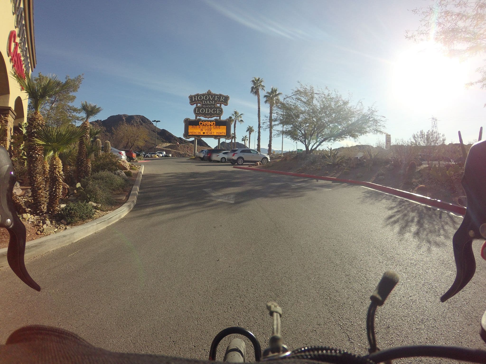Street view near Hacienda Hotel & Casino, Boulder City — © hshearer (CC BY-SA · Mapillary)