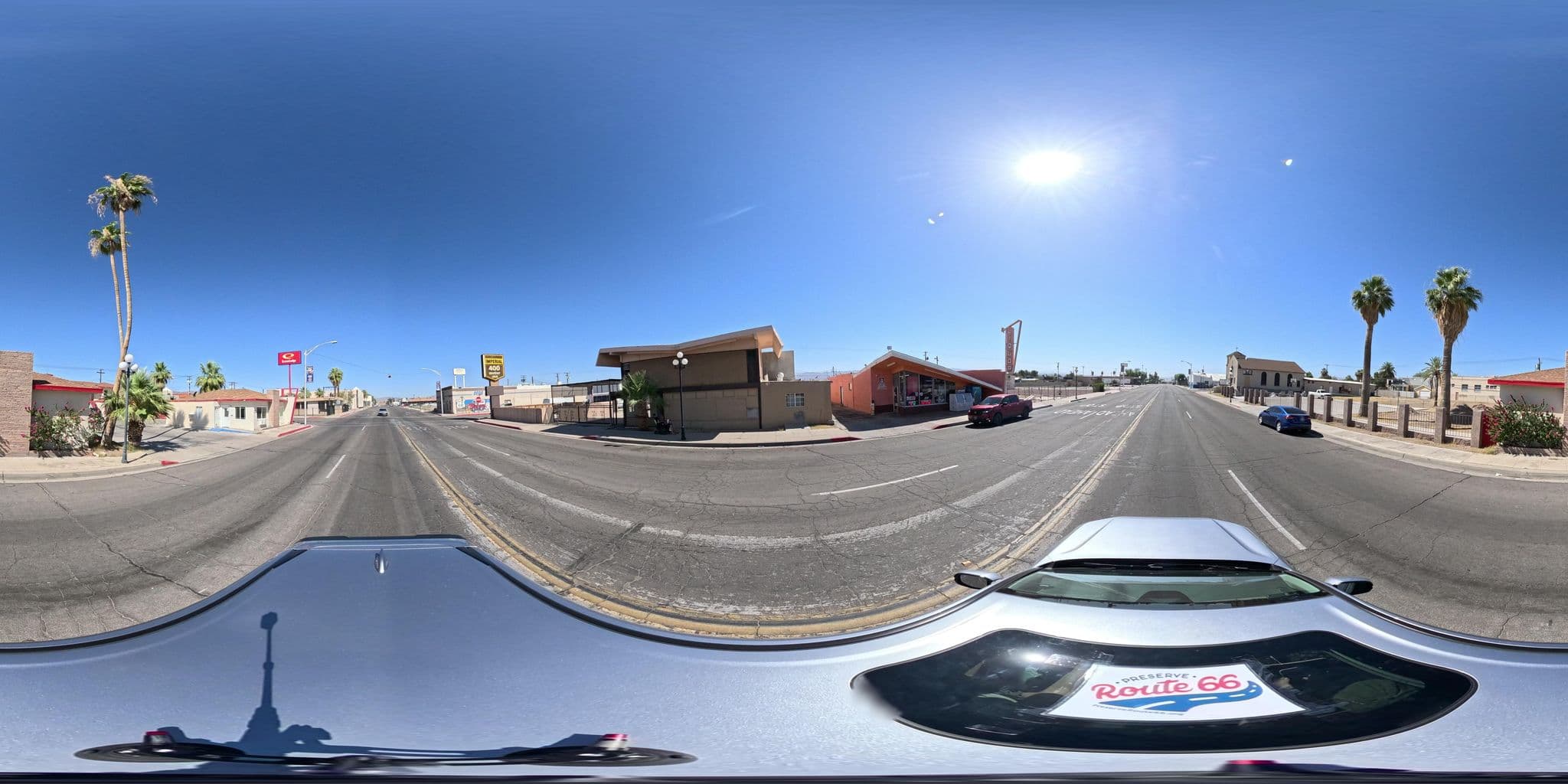 Street view near America's Best Value Inn Needles, Needles — © nthp_gis (CC BY-SA · Mapillary)