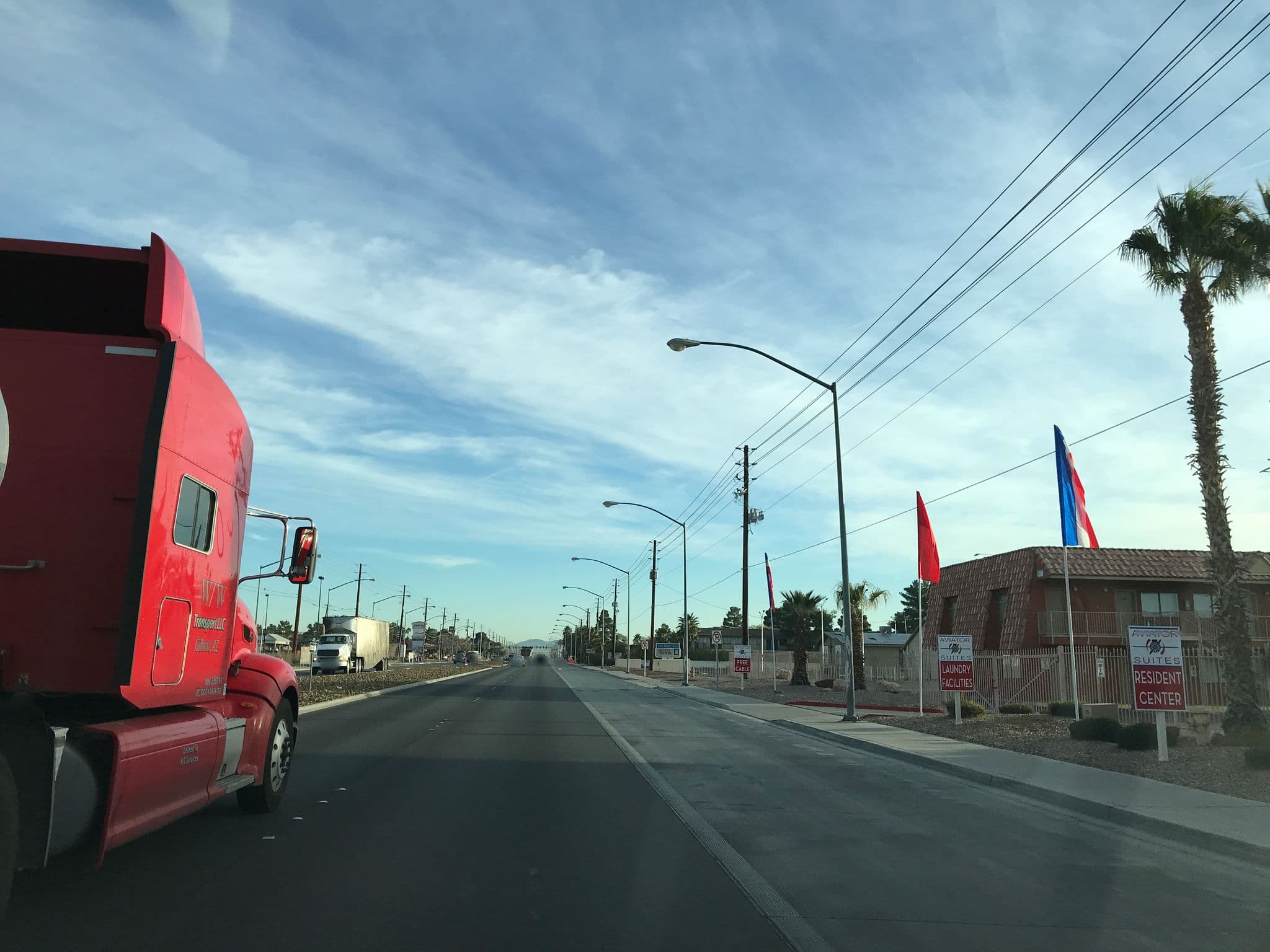 Street view near Aviator Suites, Nellis Air Force Base — © steliosbogdan (CC BY-SA · Mapillary)