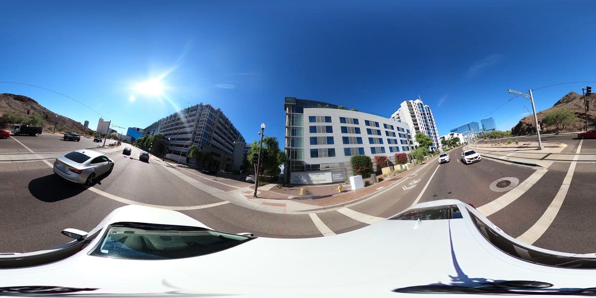 Street view near AC Hotel Rooftop Pool, Tempe Junction — © mycota (CC BY-SA · Mapillary)