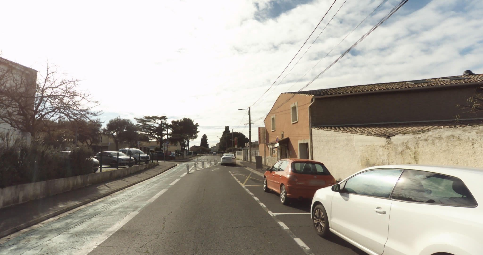 Street view near Hôtel Le Saint-Germain, Pézenas — © sogefi (CC BY-SA · Mapillary)