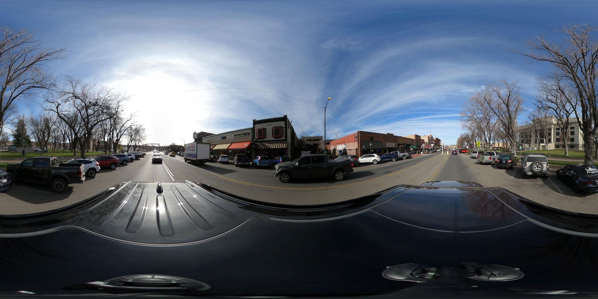 Street view near The Grand Highland Hotel, Prescott — © justinmeyers (CC BY-SA · Mapillary)