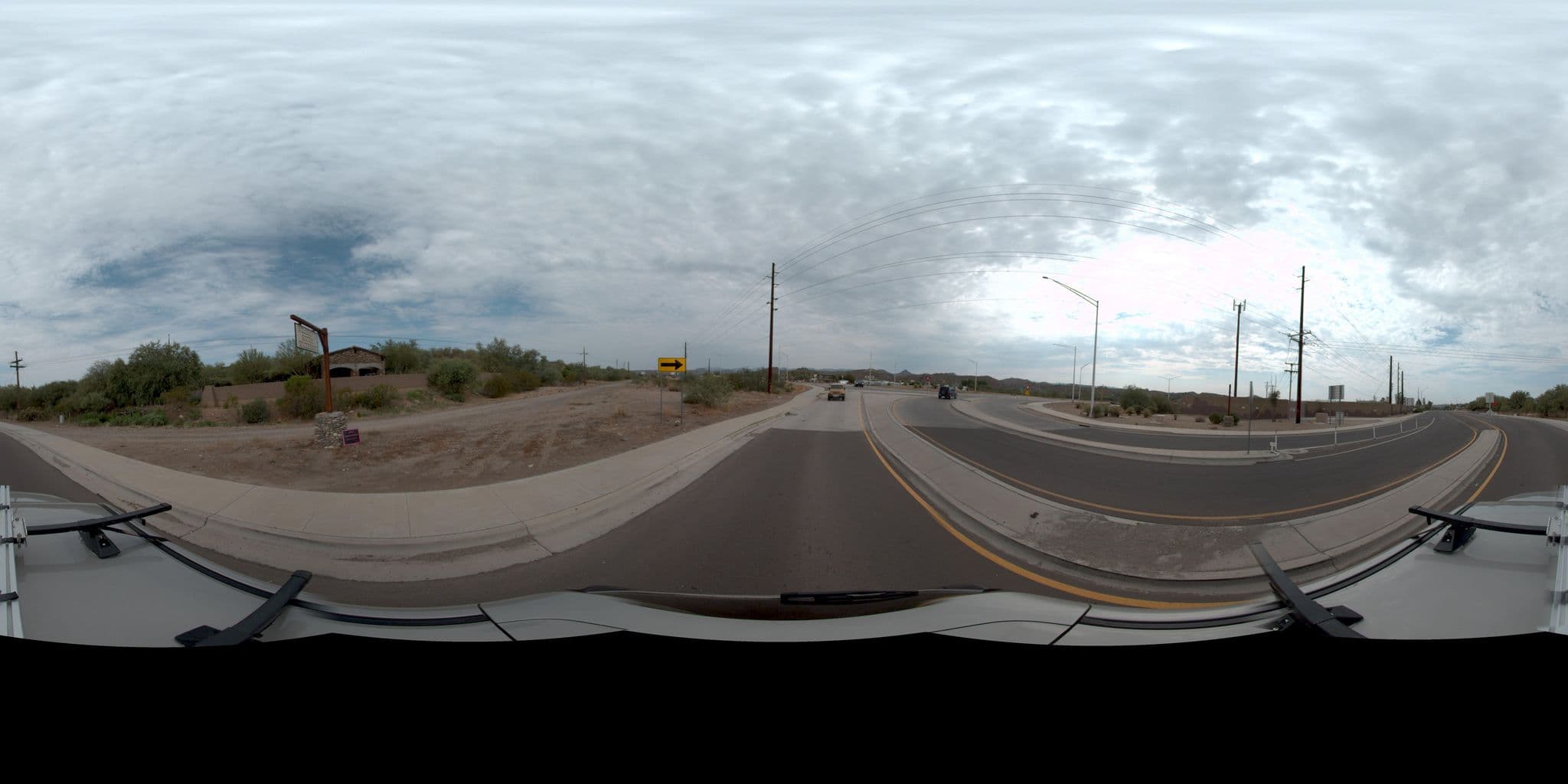Street view near Monte Vista Ranch, Wickenburg — © rking (CC BY-SA · Mapillary)