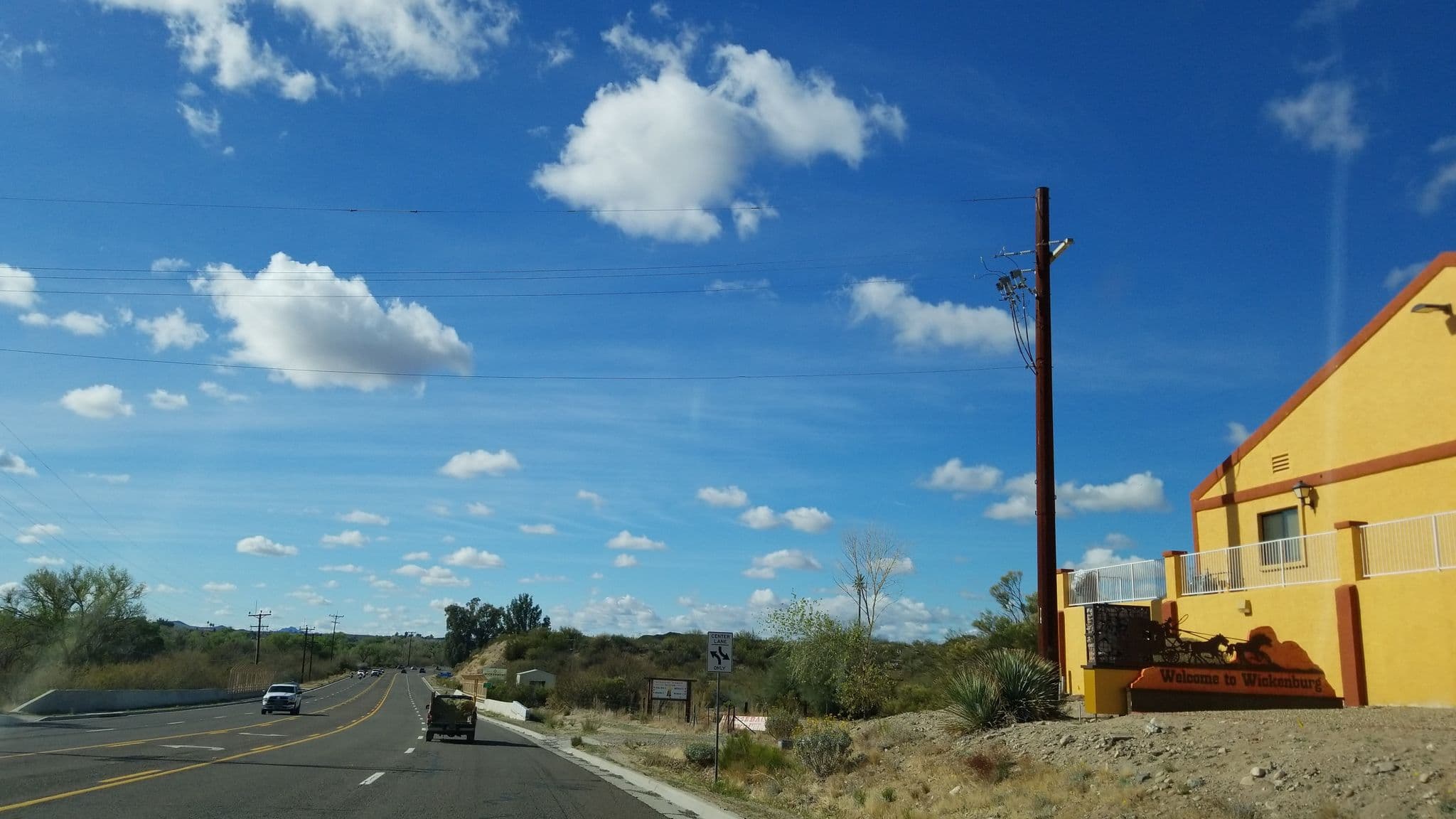 Street view near Choice Hotels, Wickenburg — © drkludge (CC BY-SA · Mapillary)