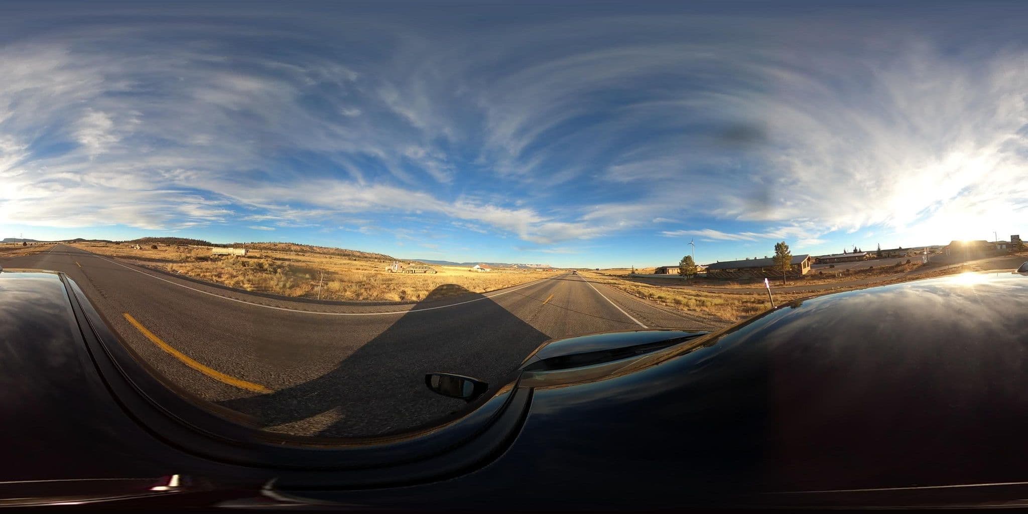 Street view near Bryce UpTop Lodge, Panguitch — © eneerhut (CC BY-SA · Mapillary)