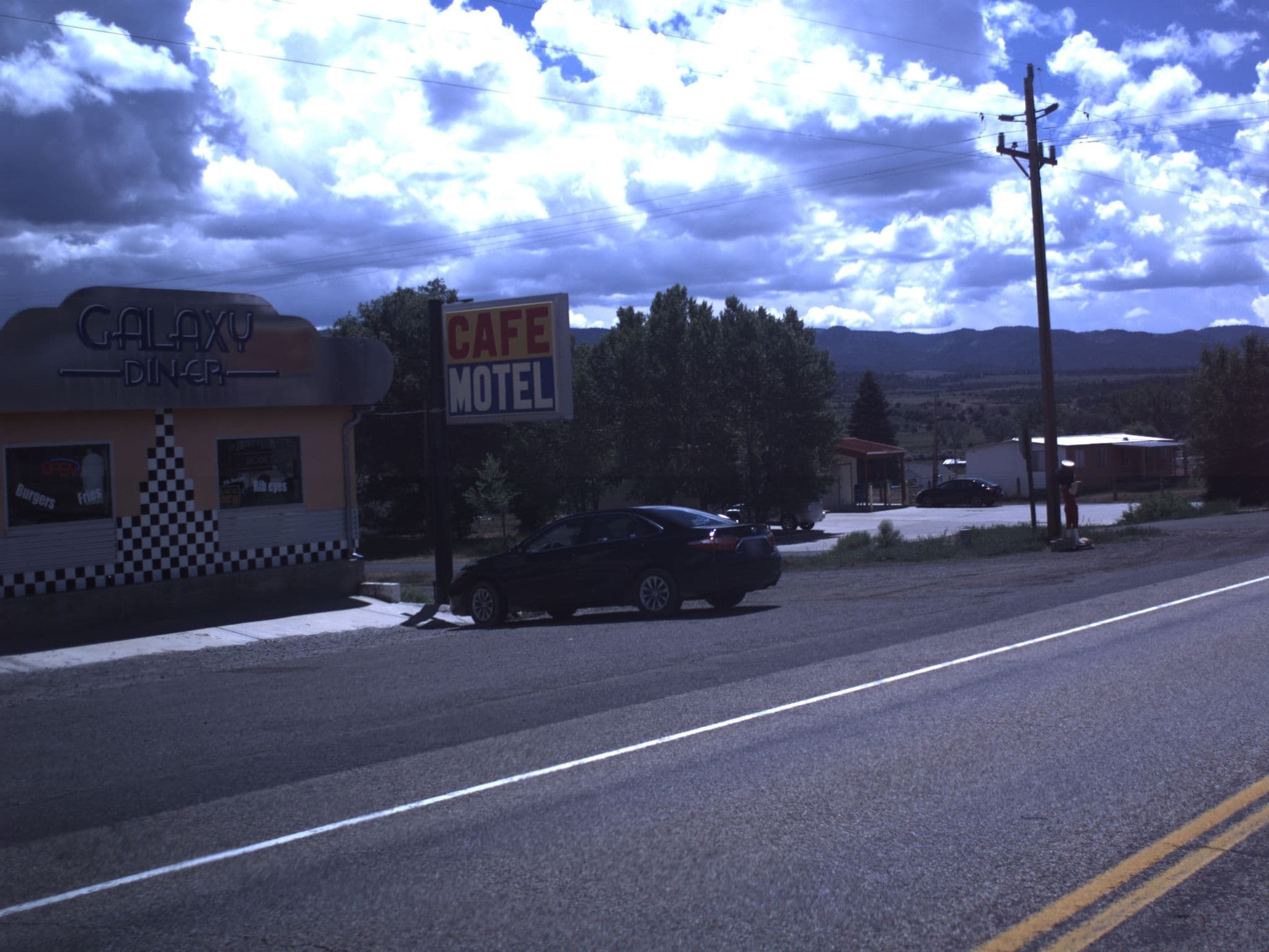 Street view near Galaxy Motel, Panguitch — © asellars (CC BY-SA · Mapillary)