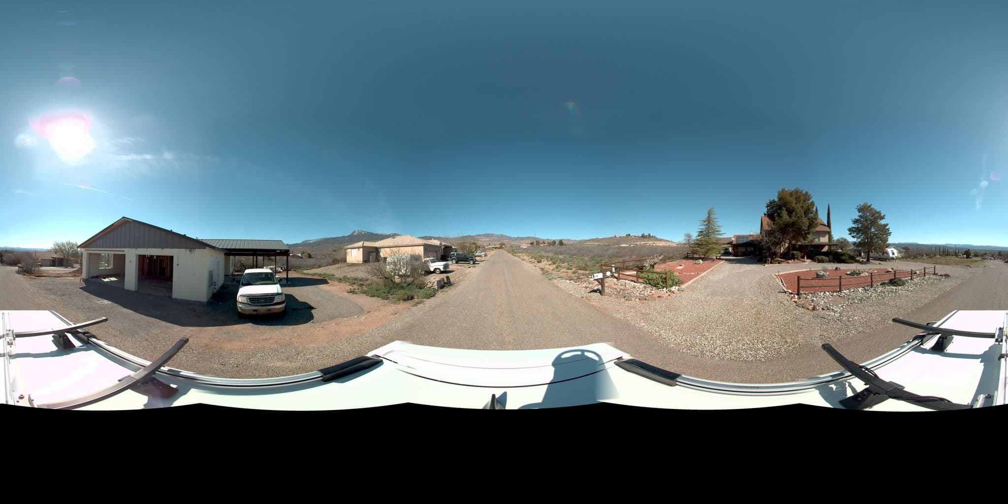 Street view near Lights of Jerome Inn, Clarkdale — © rking (CC BY-SA · Mapillary)
