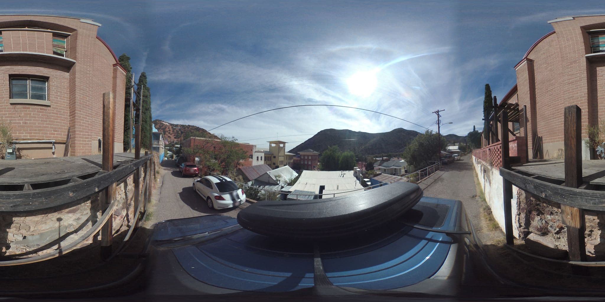 Street view near The Emerald Of Bisbee Eco Lodge, Bisbee — © chrisbeddow (CC BY-SA · Mapillary)