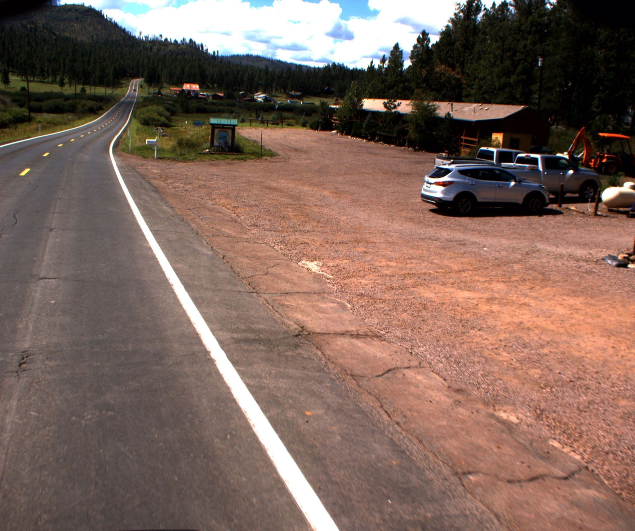 Street view near Lazy Trout Market and Cabin Rentals, Eagar — © adotgis (CC BY-SA · Mapillary)