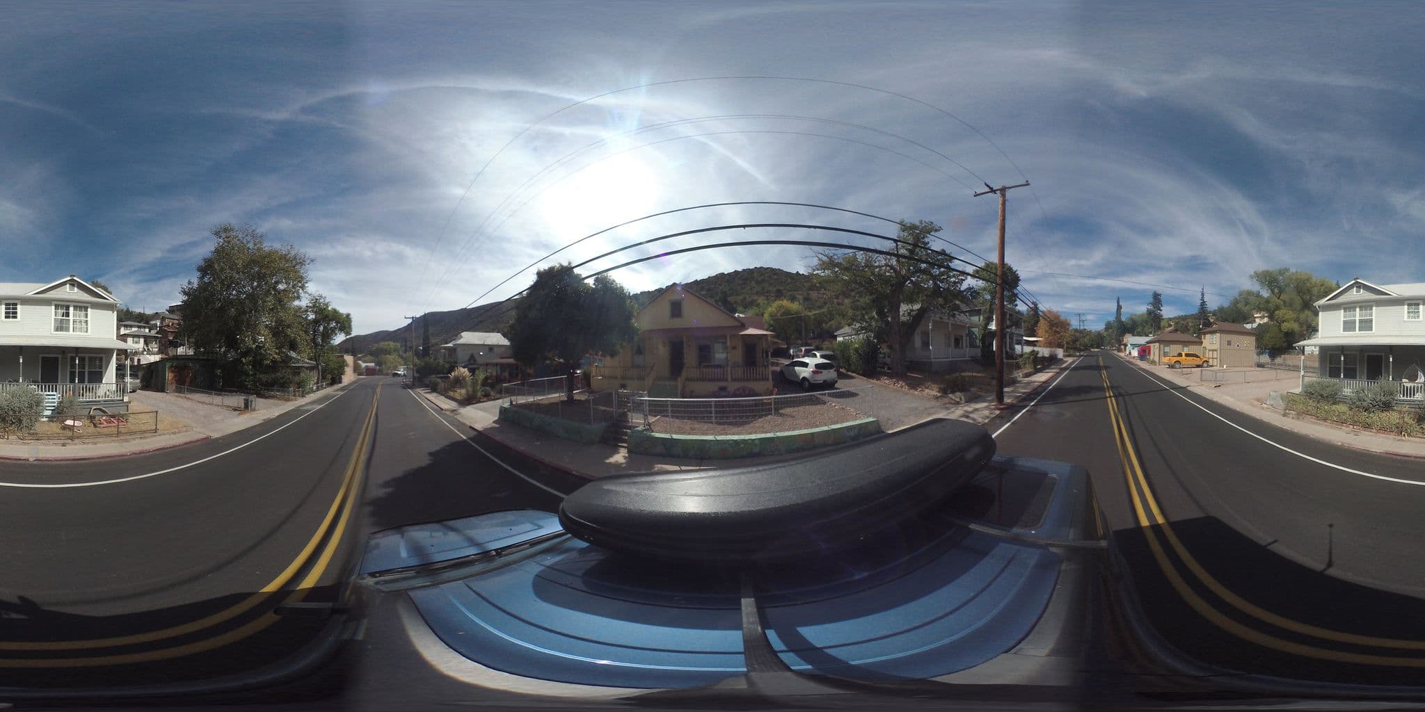 Street view near Sleepy Tortoise Guest House, Bisbee — © chrisbeddow (CC BY-SA · Mapillary)