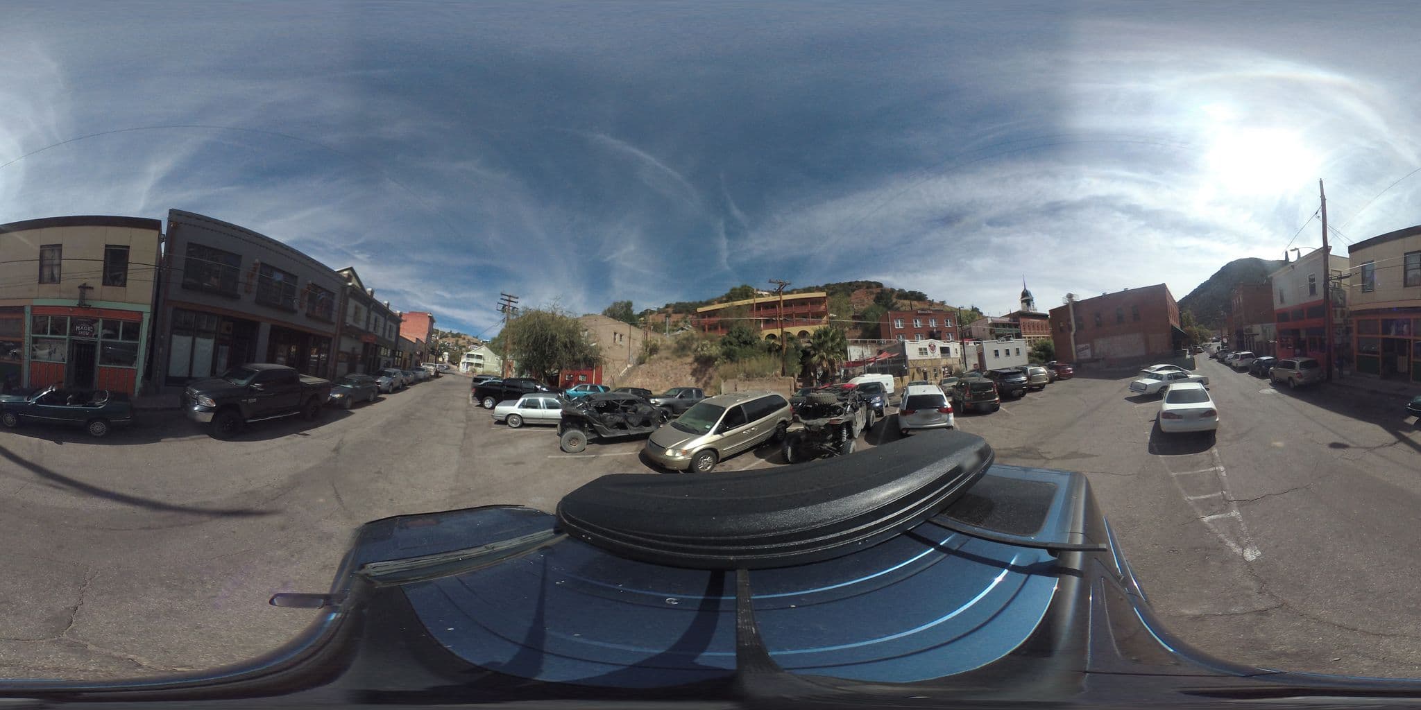Street view near Audrey's Inn, Bisbee — © chrisbeddow (CC BY-SA · Mapillary)